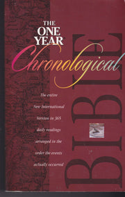 The One Year Chronological Bible [NIV] used book depot