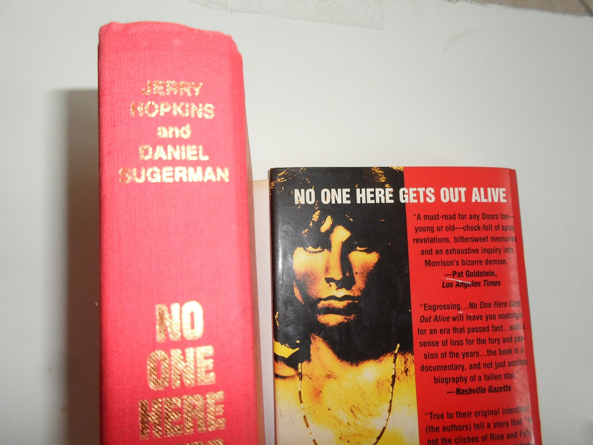 No One Here Gets Out Alive: The Celebrated Biography of Jim Morrison used book depot
