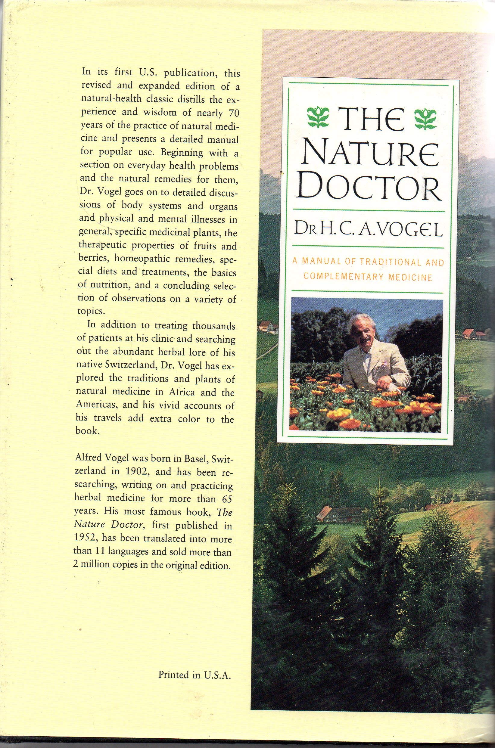 The Nature Doctor: A Manual of Traditional and Complementary Mediciine used book depot