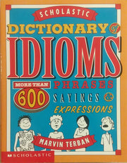 Scholastic Dictionary Of Idioms used book depot
