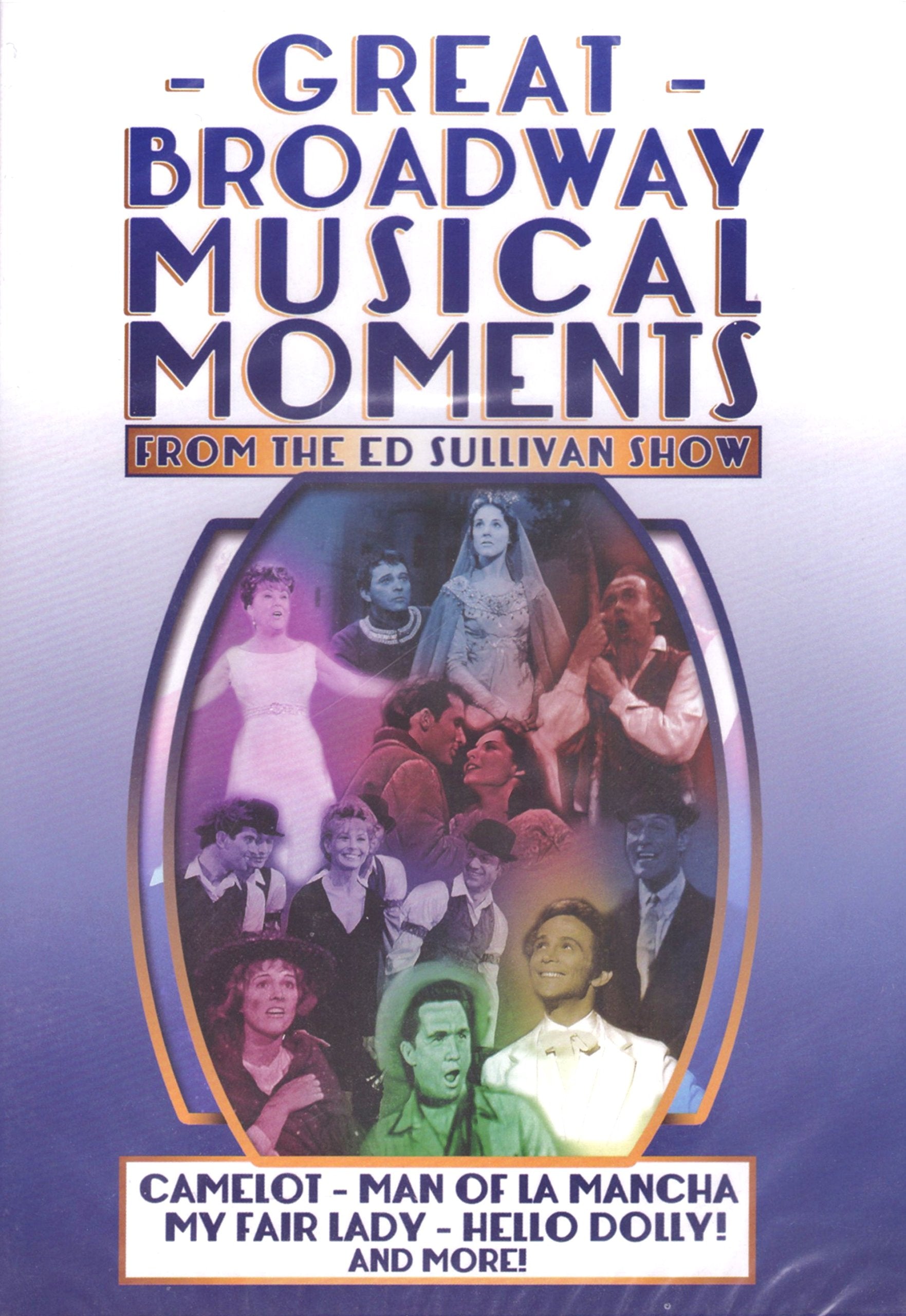 Great Broadway Musical Moments From The Ed Sullivan Show (4 DVD Set)