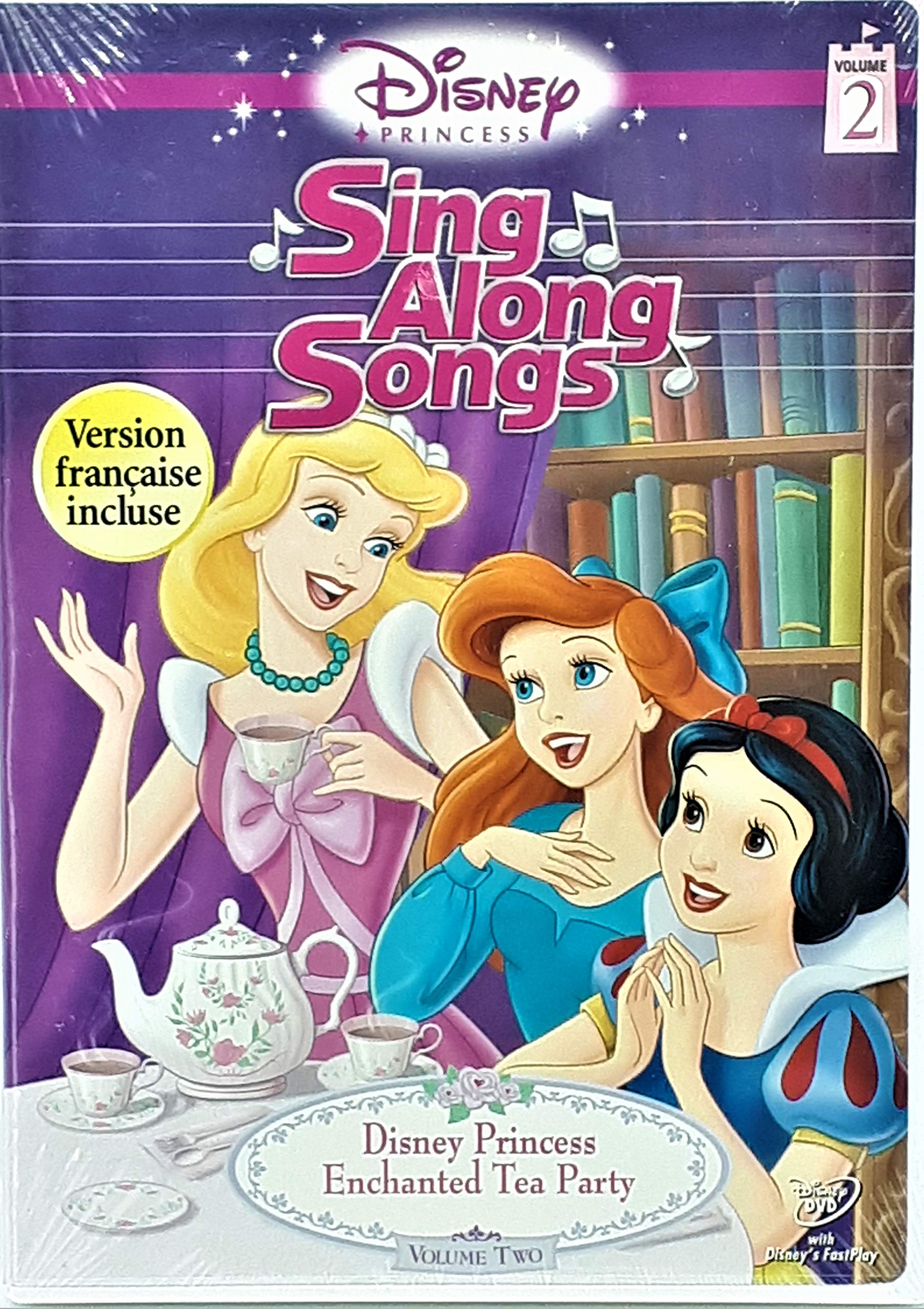 Disney Princess Sing Along Songs, Vol. 2 - Enchanted Tea Party used book depot