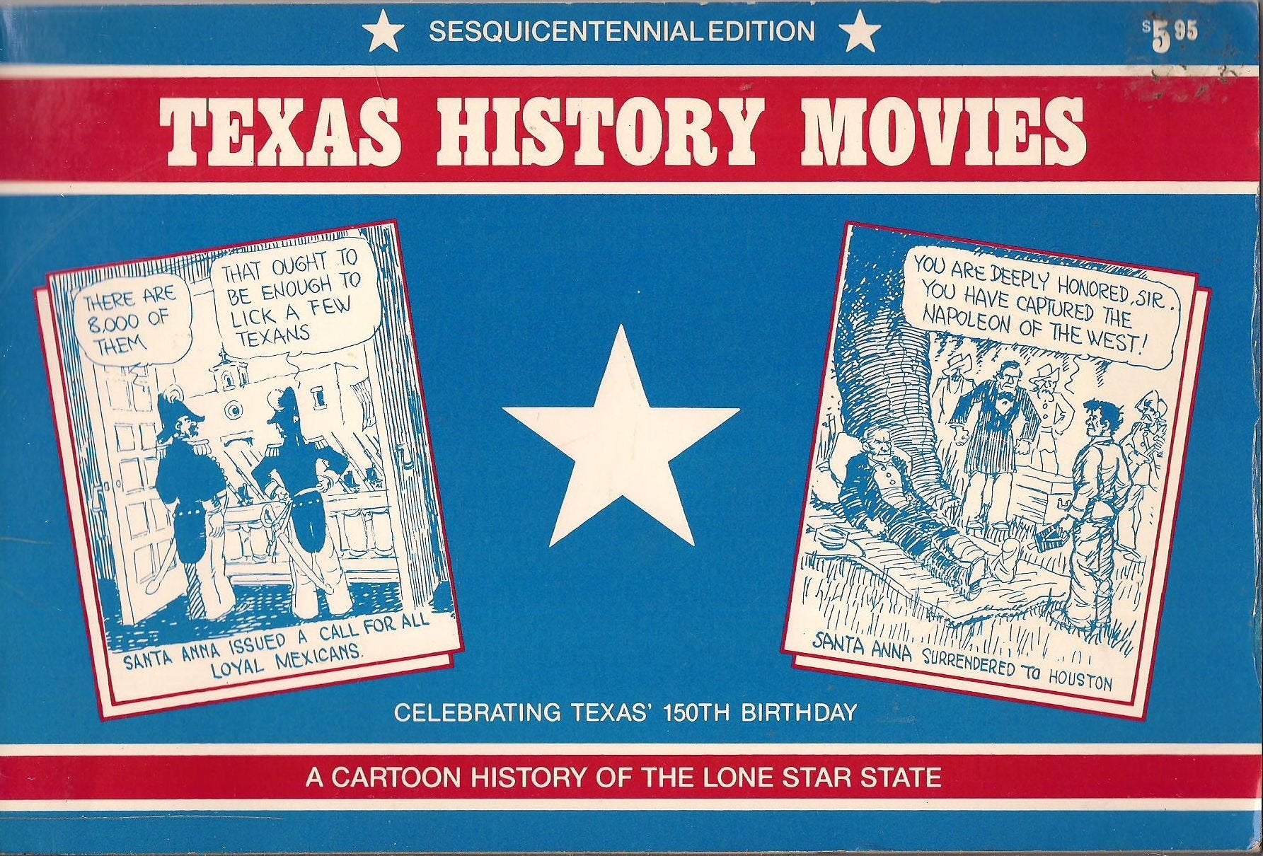 Texas History Movies Story of the Lone Star State by Dr. Joe B. Ed. Frantz (1985-05-03) used book depot