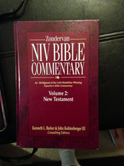 Zondervan NIV Bible Commentary, Volume 2: New Testament (Premier Reference Series, an Abridgment of The Expositor's Bible Commentary) used book depot