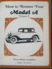 How To Restore Your Model a Volume 4 used book depot