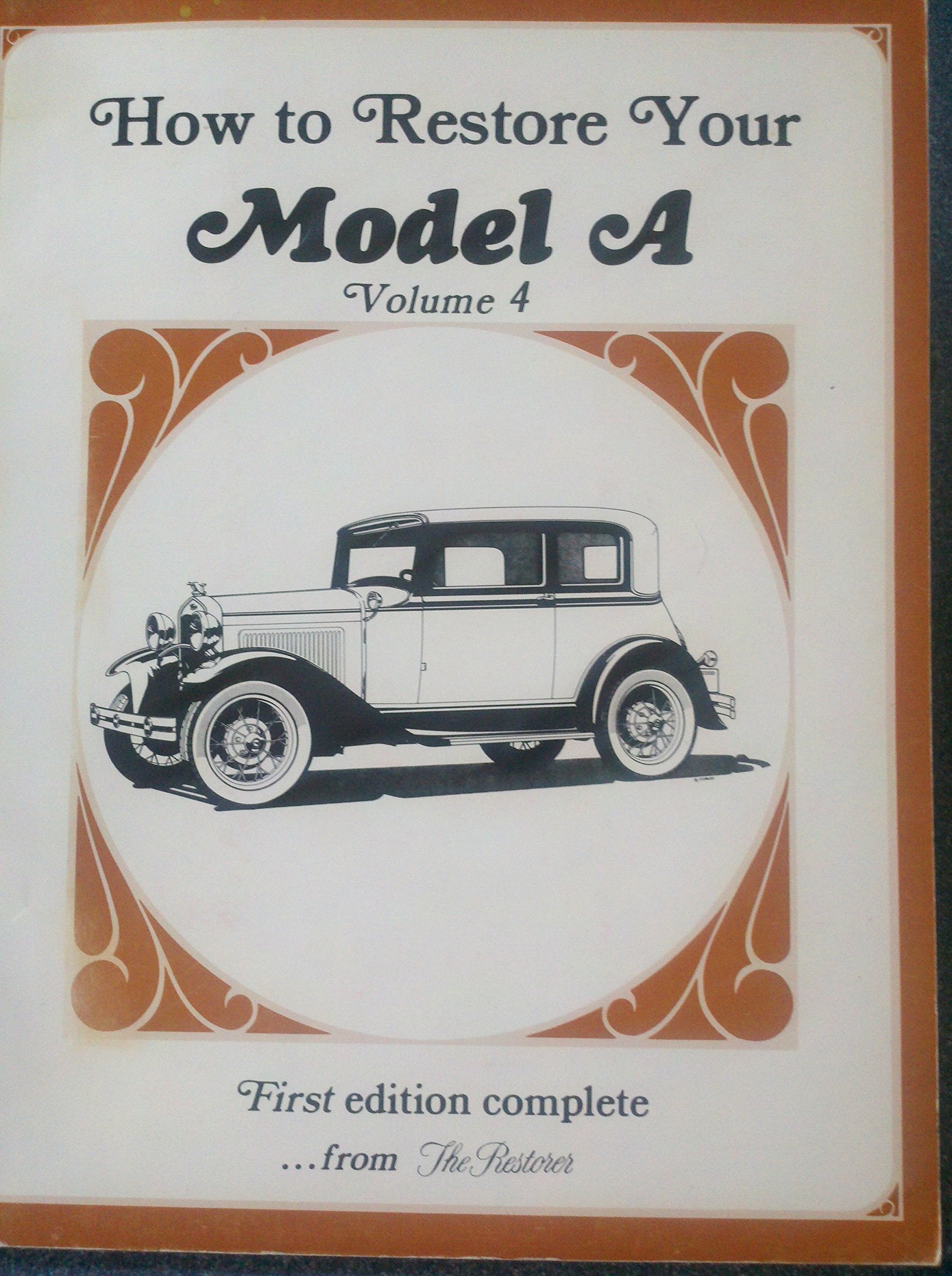 How To Restore Your Model a Volume 4 used book depot