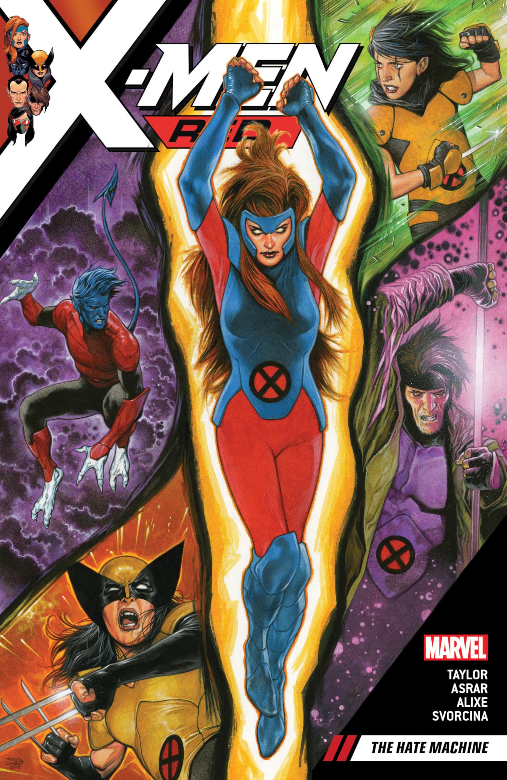 X-MEN RED VOL. 1: THE HATE MACHINE used book depot