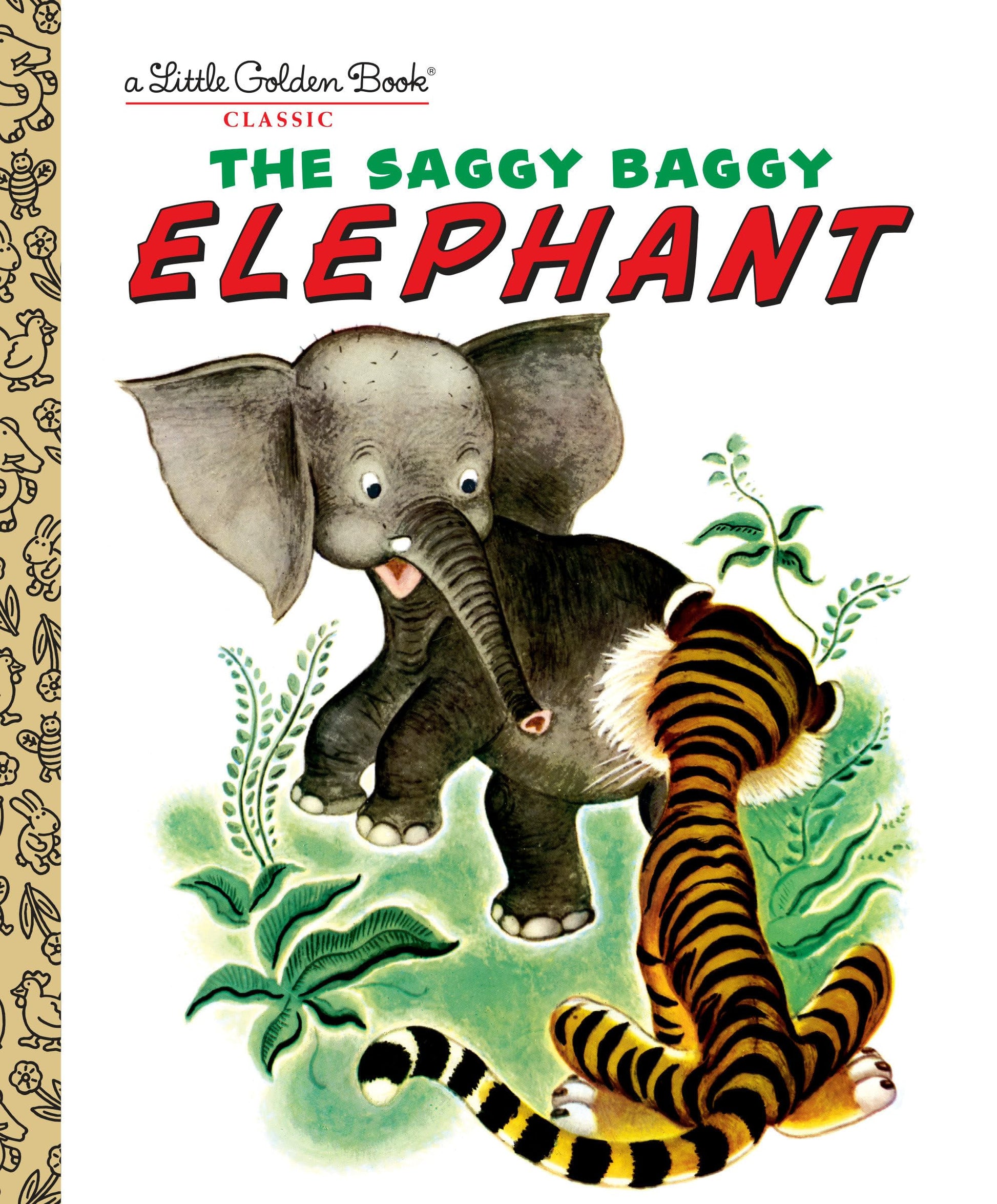 The Saggy Baggy Elephant (Little Golden Book) used book depot