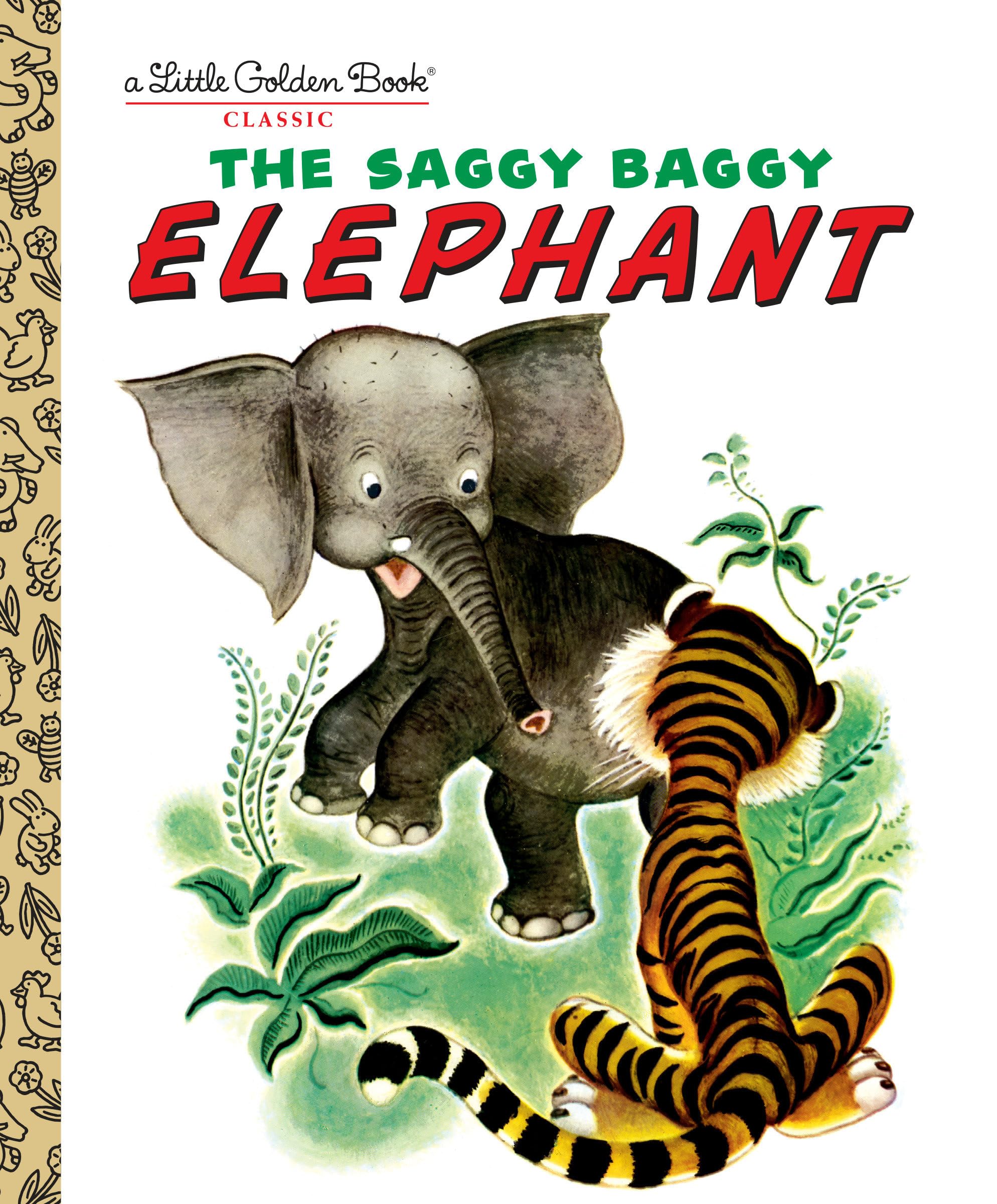 The Saggy Baggy Elephant (Little Golden Book) used book depot