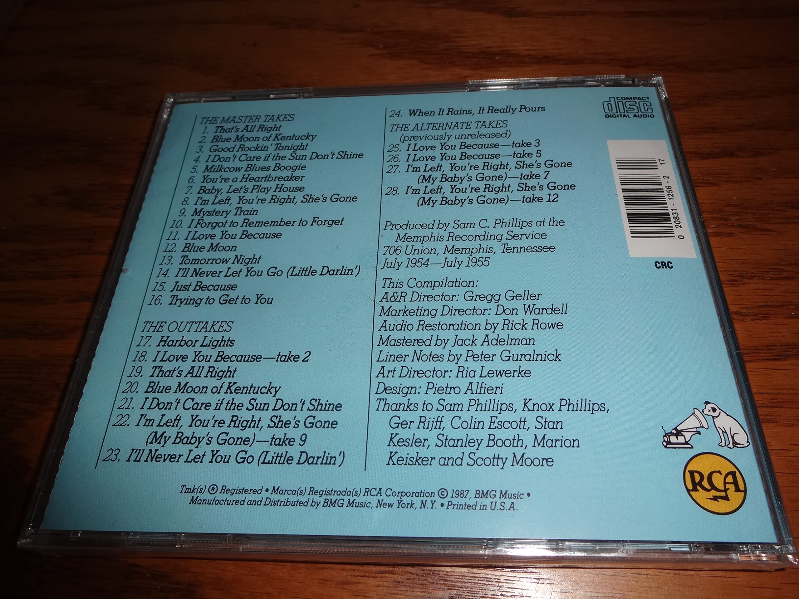 The Sun Sessions CD used book depot