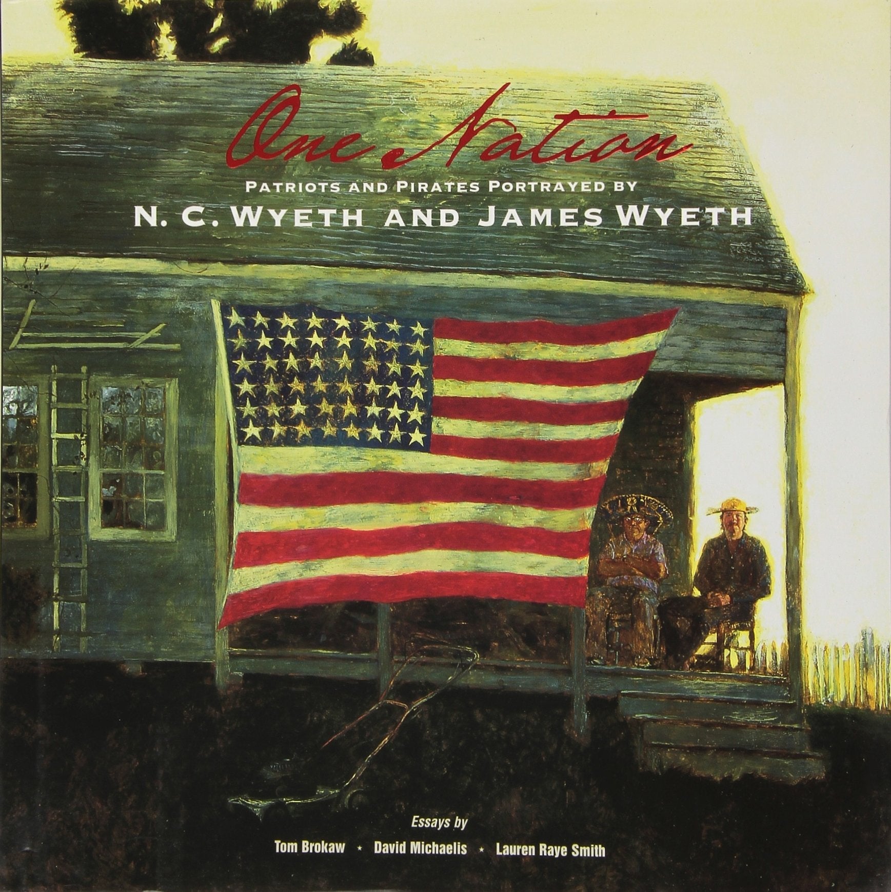 One Nation: Patriots and Pirates Portrayed by N. C. Wyeth and Jamie Wyeth used book depot