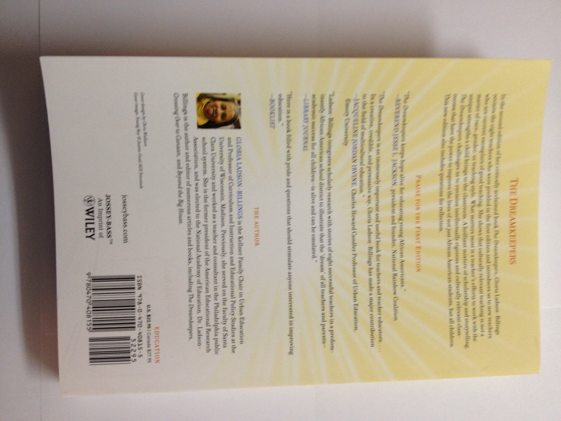 The Dreamkeepers: Successful Teachers of African American Children, 2nd Edition used book depot