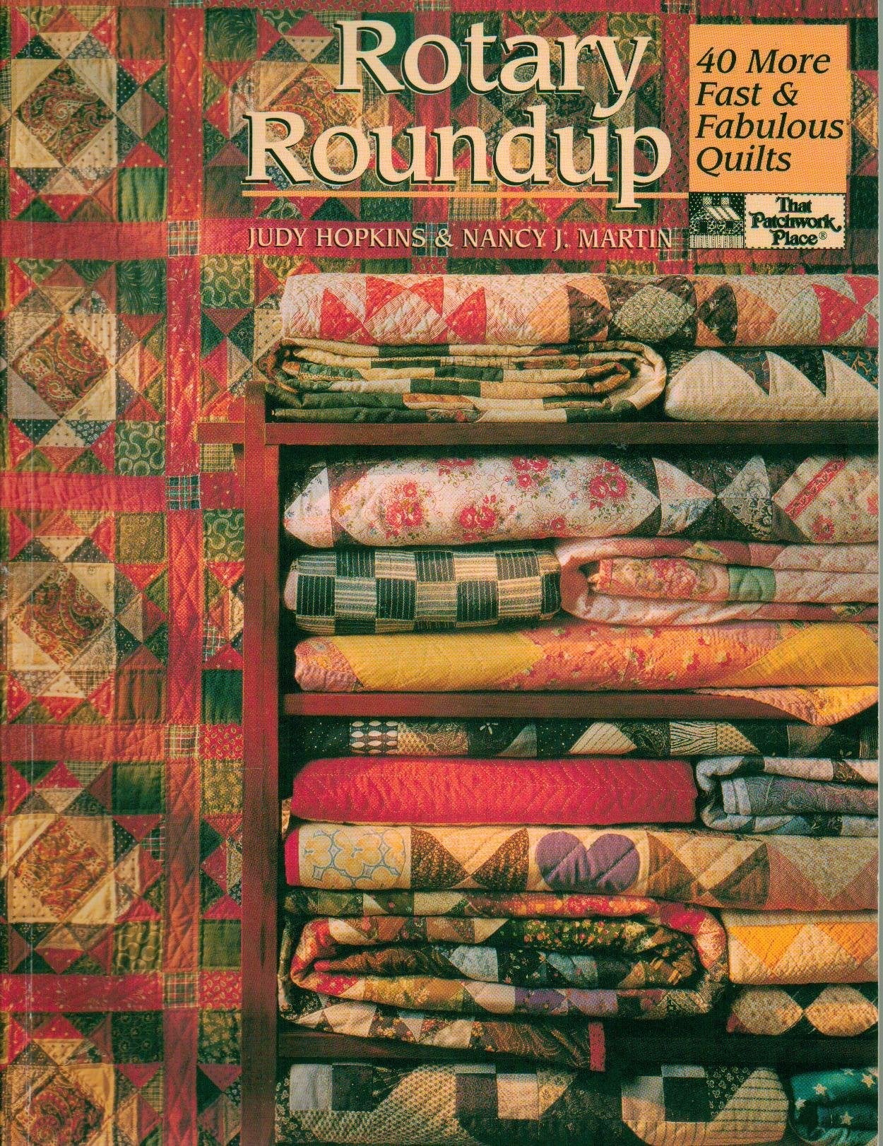 Rotary Roundup: 40 More Fast & Fabulous Quilts used book depot