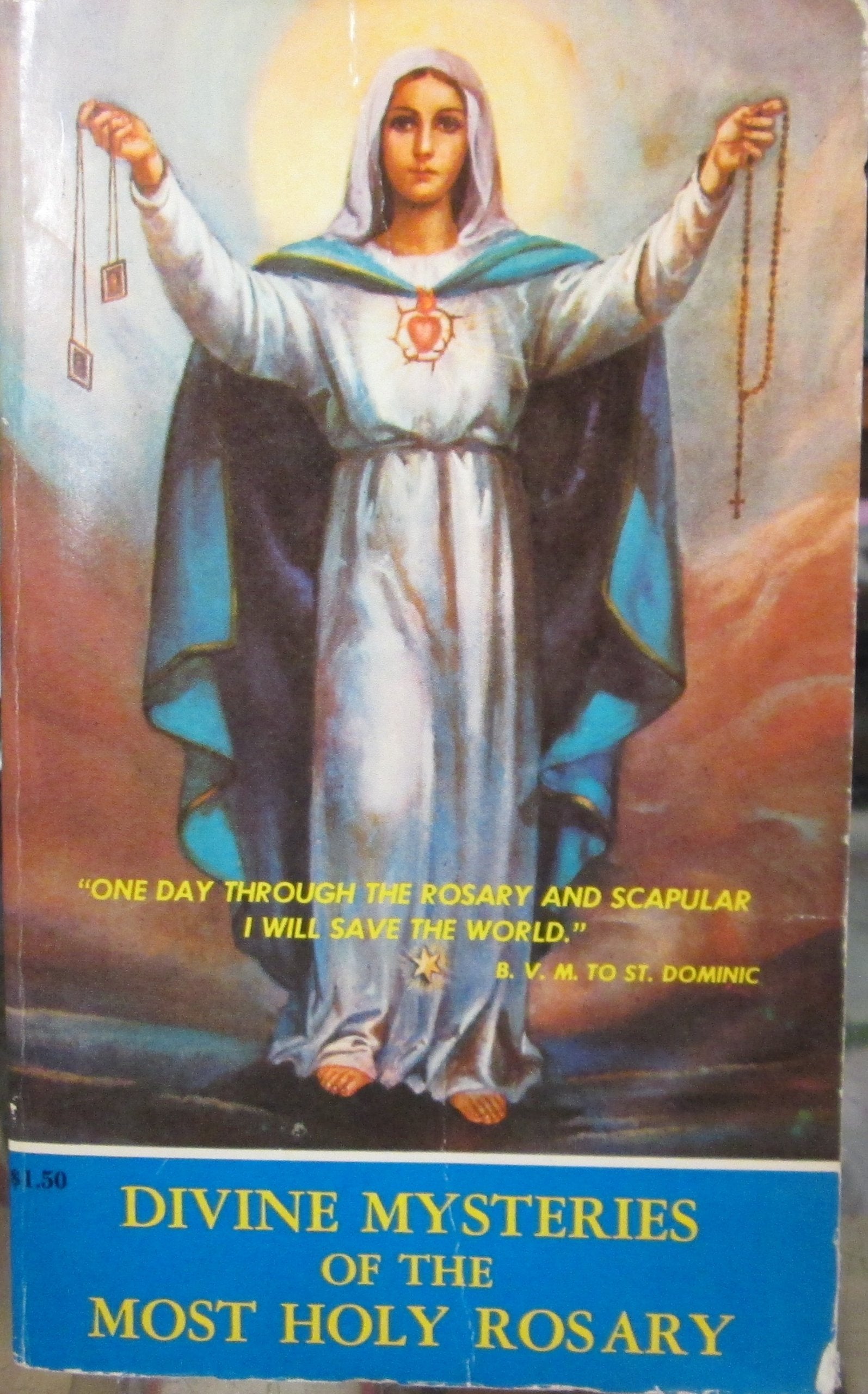 Divine Mysteries of the Most Holy Rosary used book depot