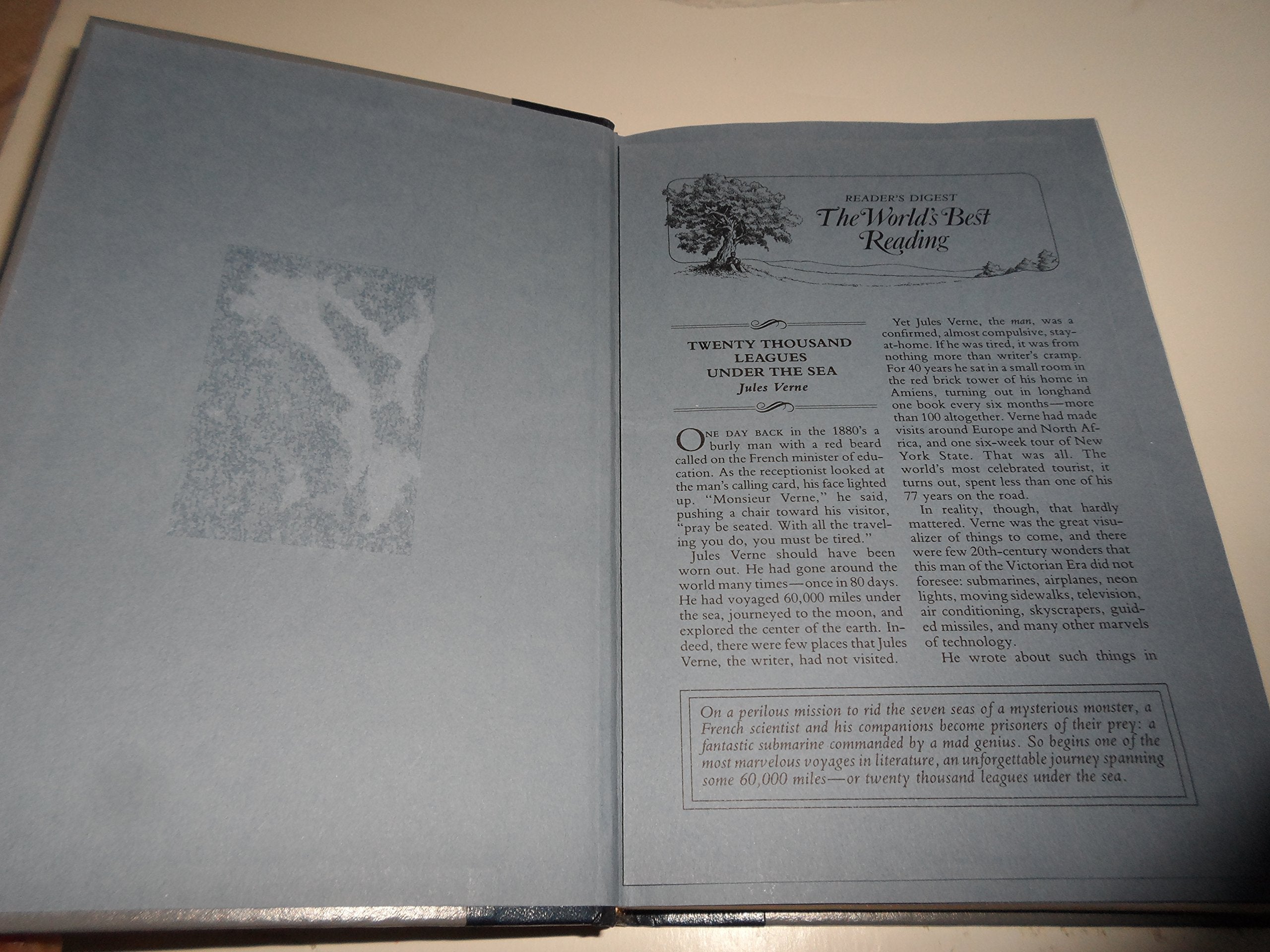 Twenty Thousand Leagues under the Sea (World's Best Reading) used book depot