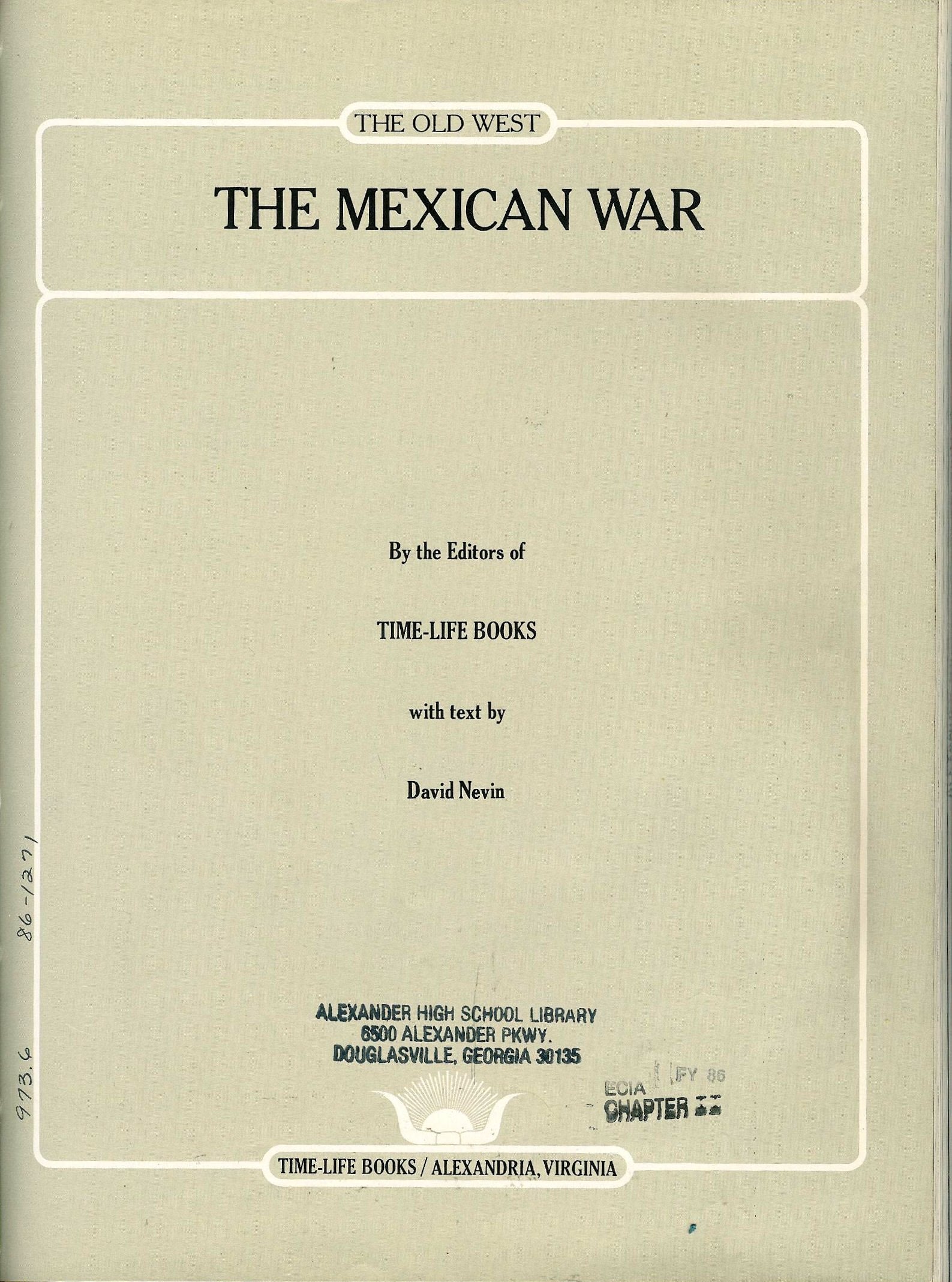 The Mexican War (Old West) used book depot