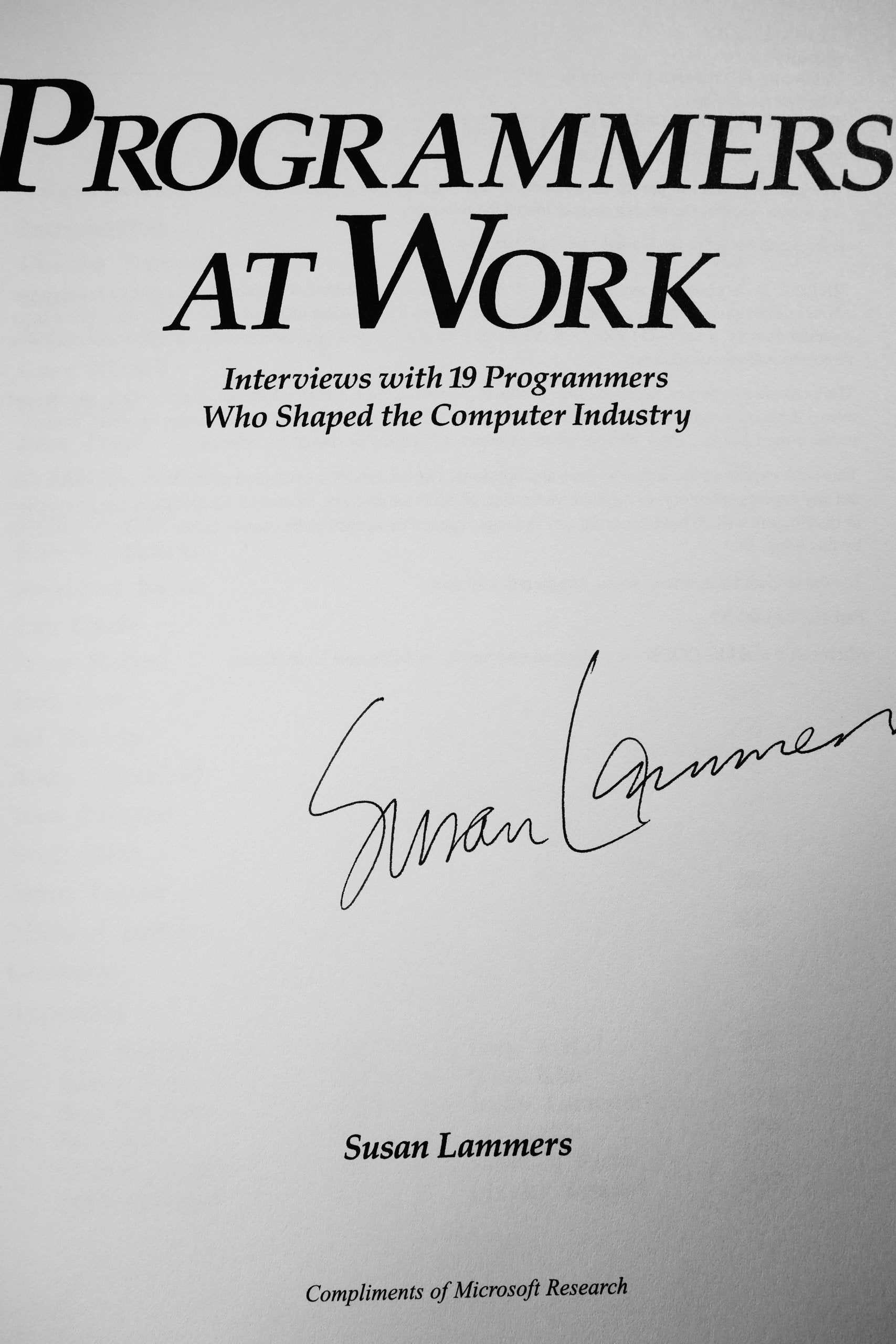 Programmers at Work: Interviews With 19 Programmers Who Shaped the Computer Industry used book depot