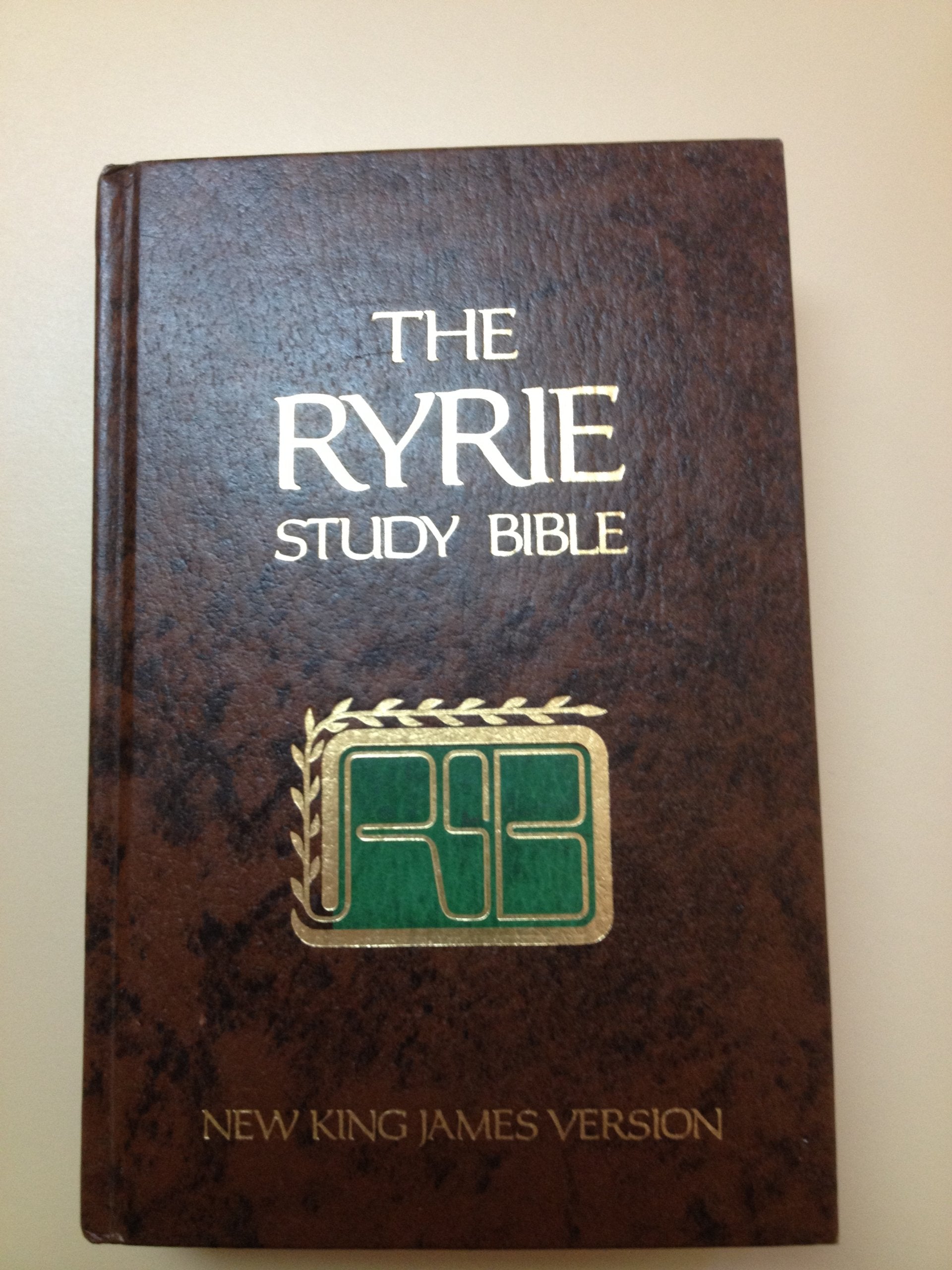 The Ryrie Study Bible: King James Version used book depot