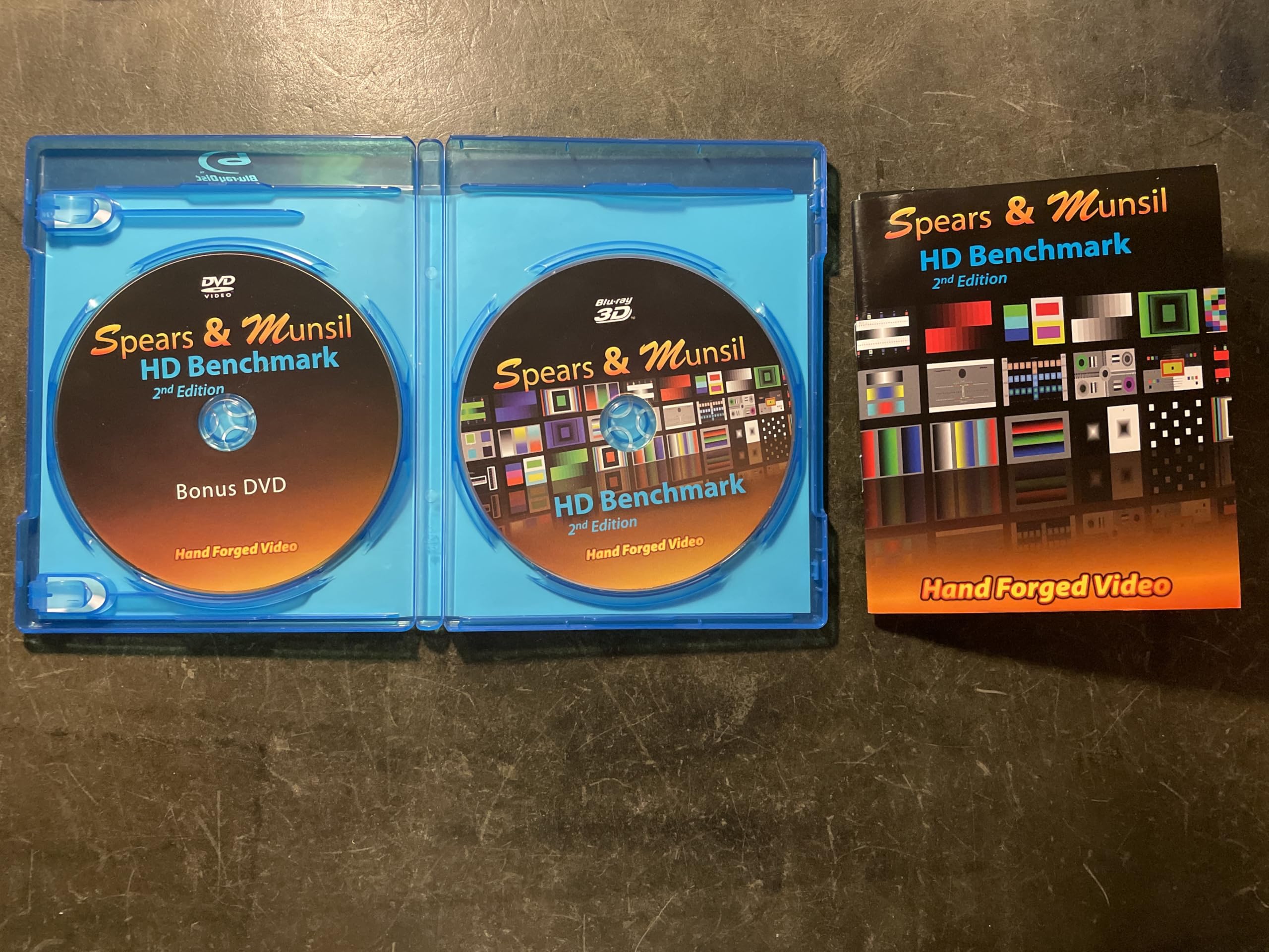 Spears & Munsil HD Benchmark and Calibration Disc 2nd Edition used book depot