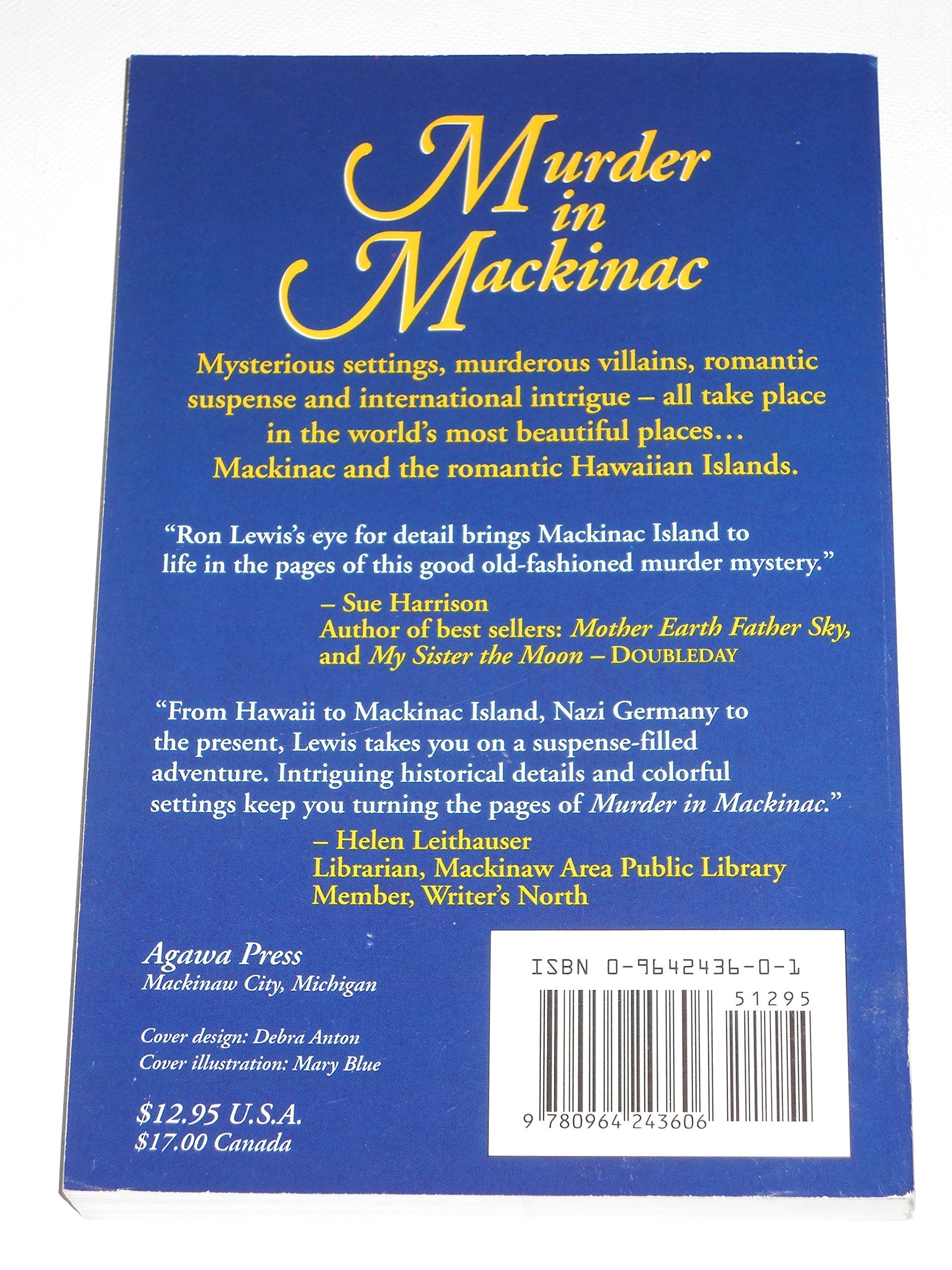 Murder in Mackinac : A Novel used book depot