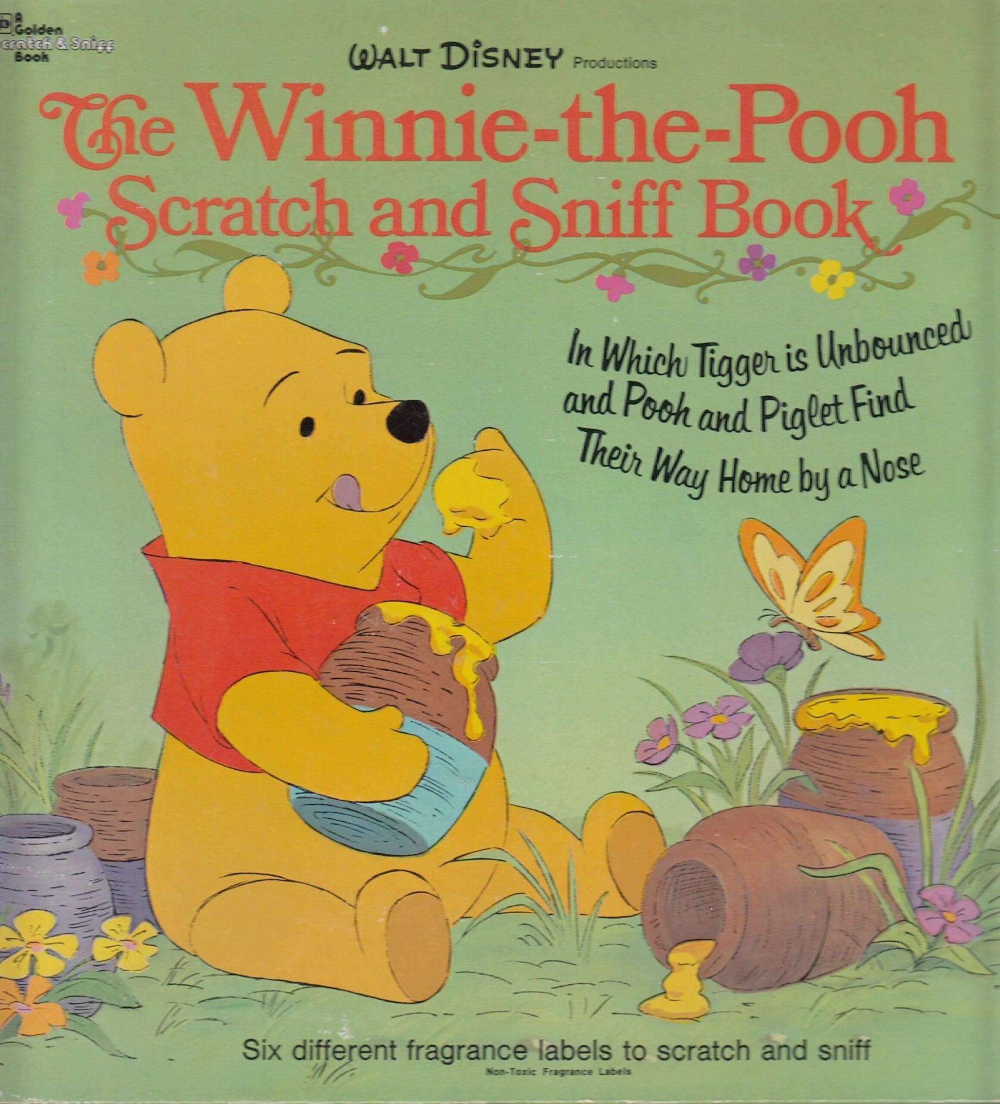 The Winnie-the-Pooh Scratch and Sniff Book (Golden Scratch & Sniff Book) used book depot