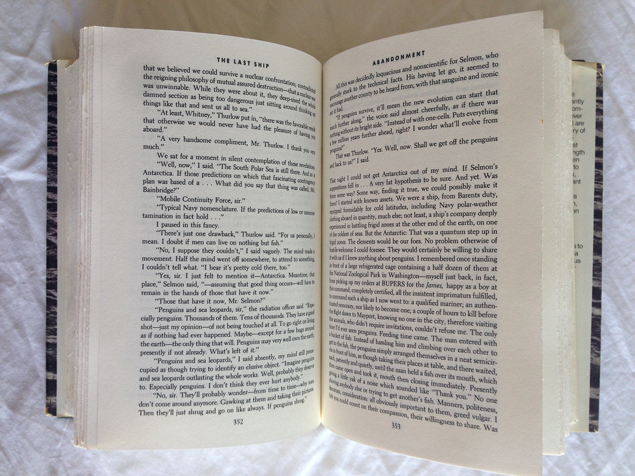 The Last Ship: A Novel used book depot