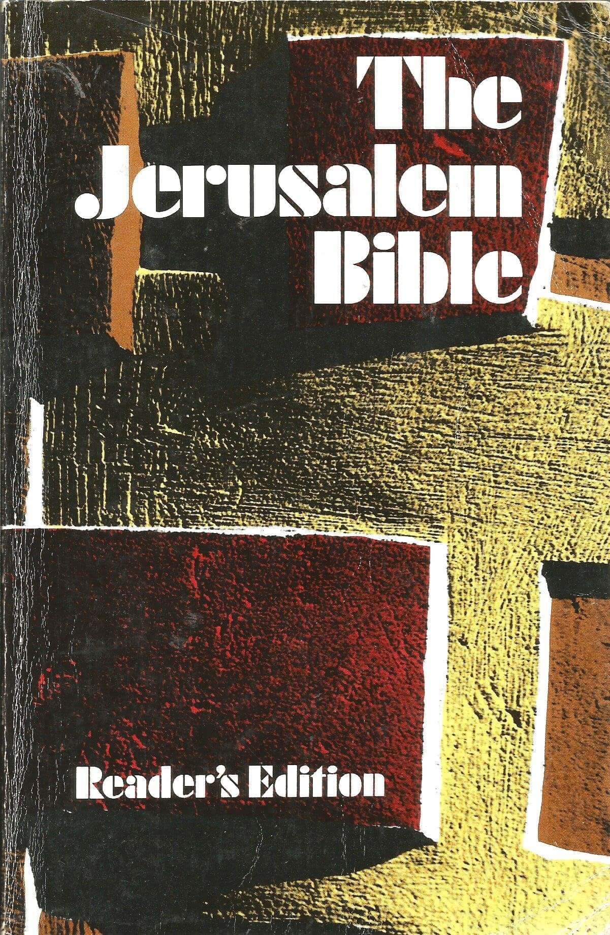 The Jerusalem Bible used book depot
