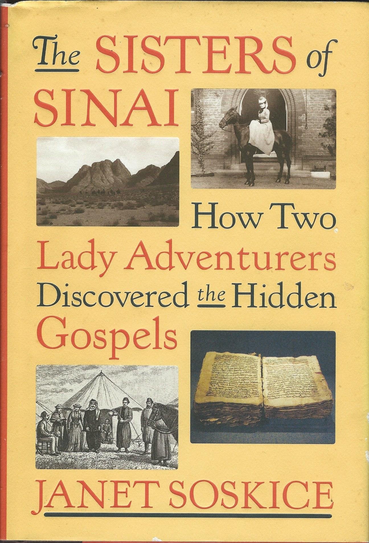 The Sisters of Sinai: How Two Lady Adventurers Discovered the Hidden Gospels used book depot