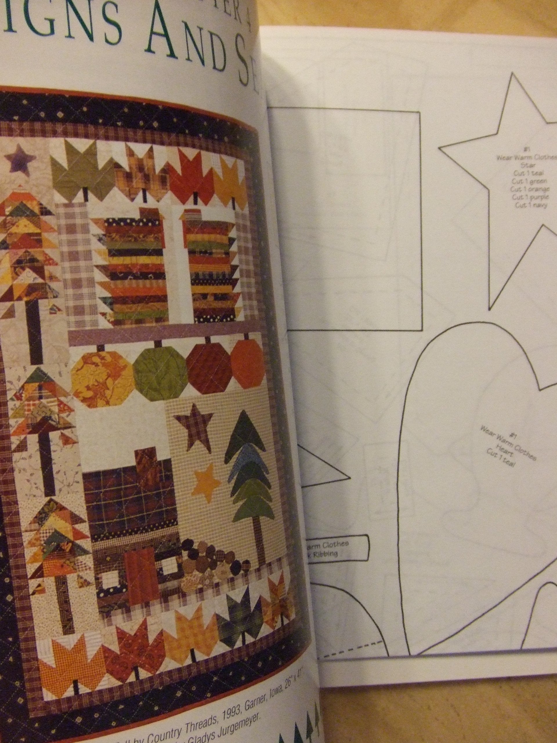 Wear warm clothes: A collection of lodge quilts used book depot