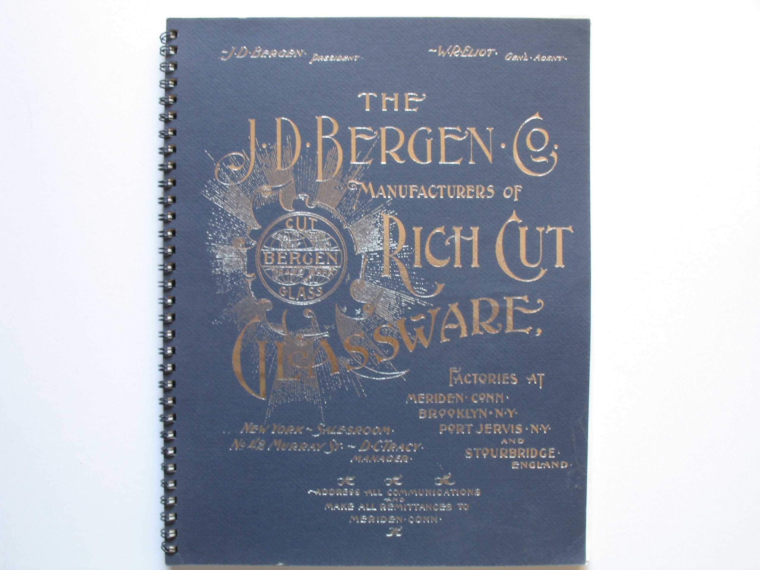 The J. D. Bergen Co. Rich Cut Glassware Catalog