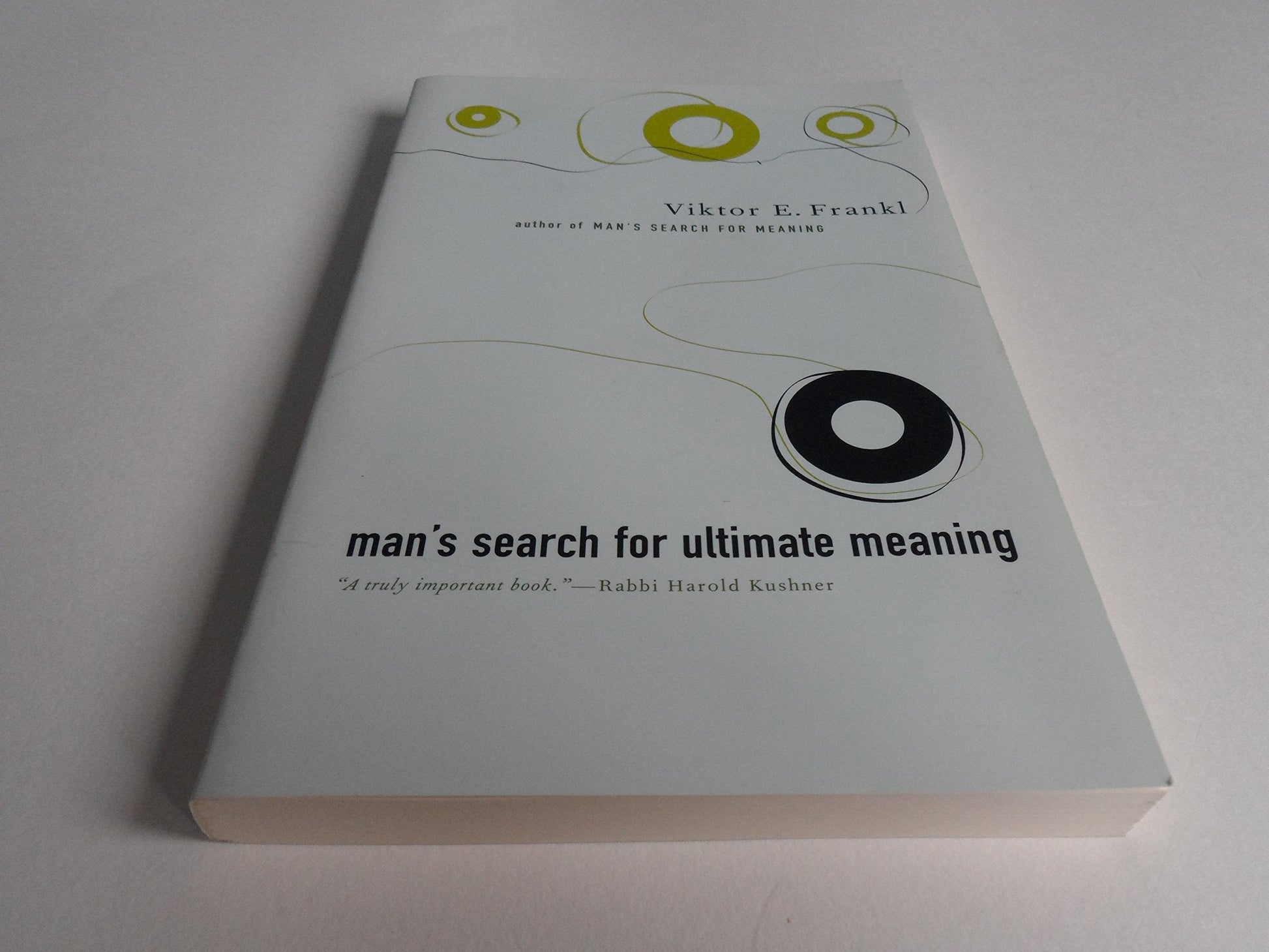 Man's Search For Ultimate Meaning used book depot