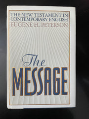 The Message: The New Testament in Contemporary English used book depot