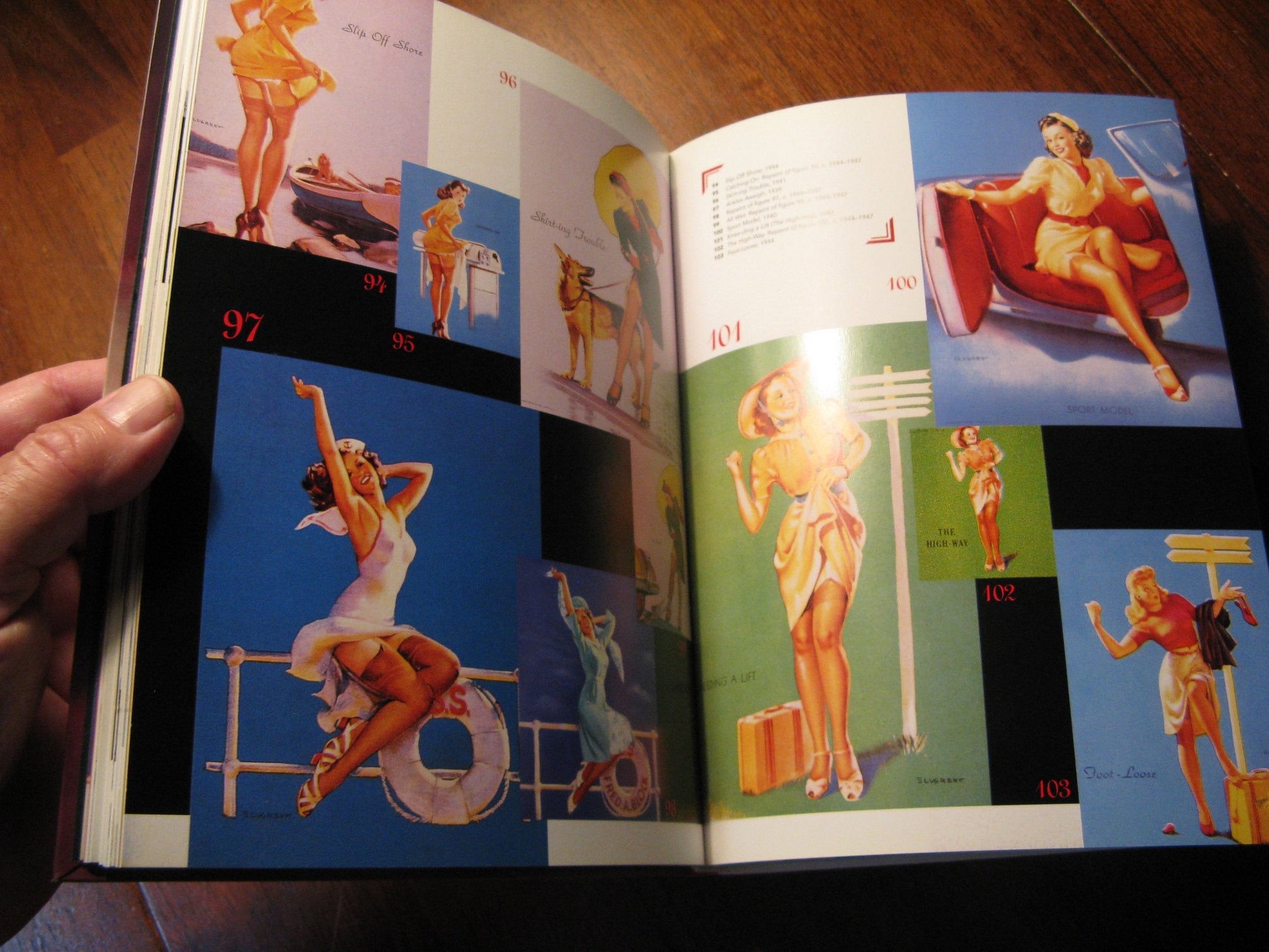 Gil Elvgren: All his glamourous American pin-ups used book depot