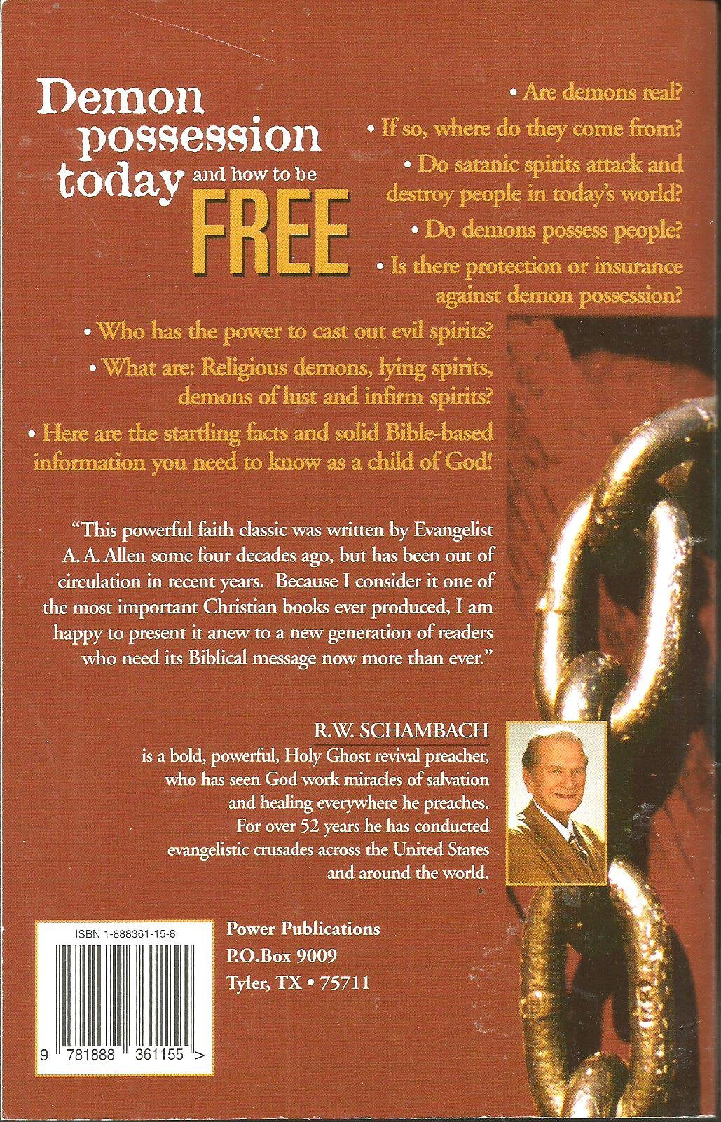 DemonPossession Today and How to Be Free! used book depot