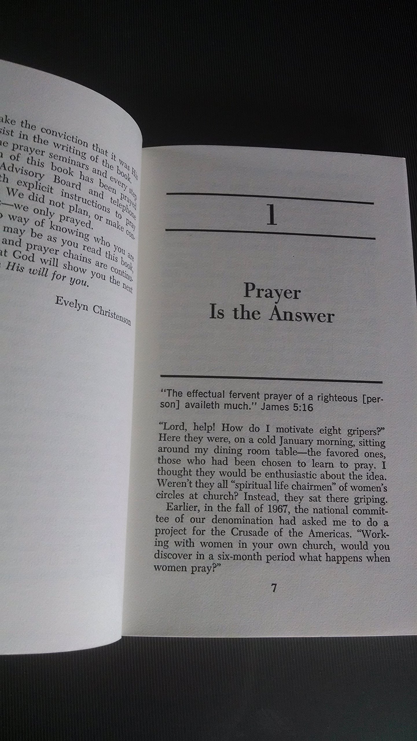 What Happens When Women Pray