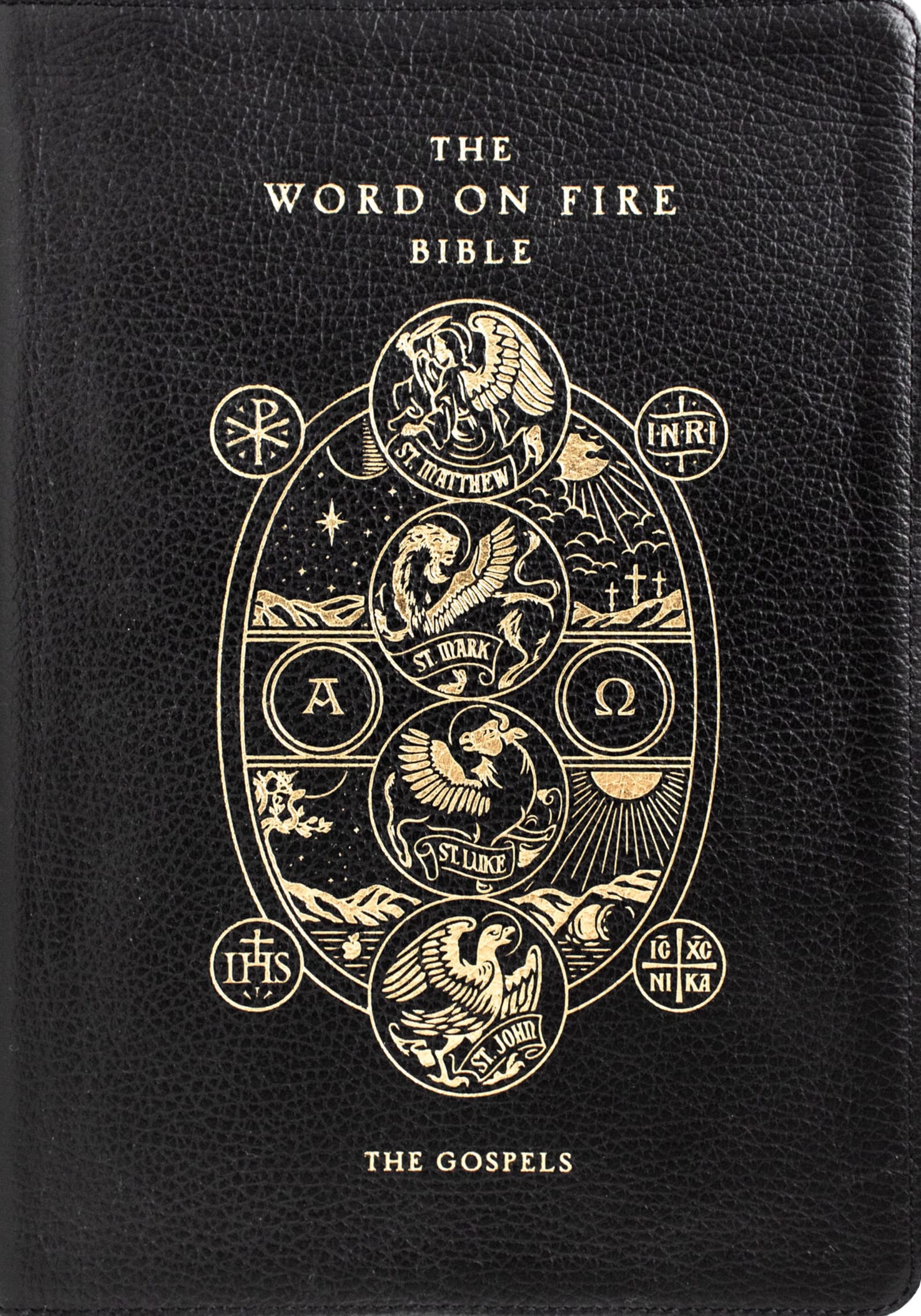 The Word on Fire Bible (Volume I): The Gospels (Leather) (Word on Fire Bible Series) used book depot