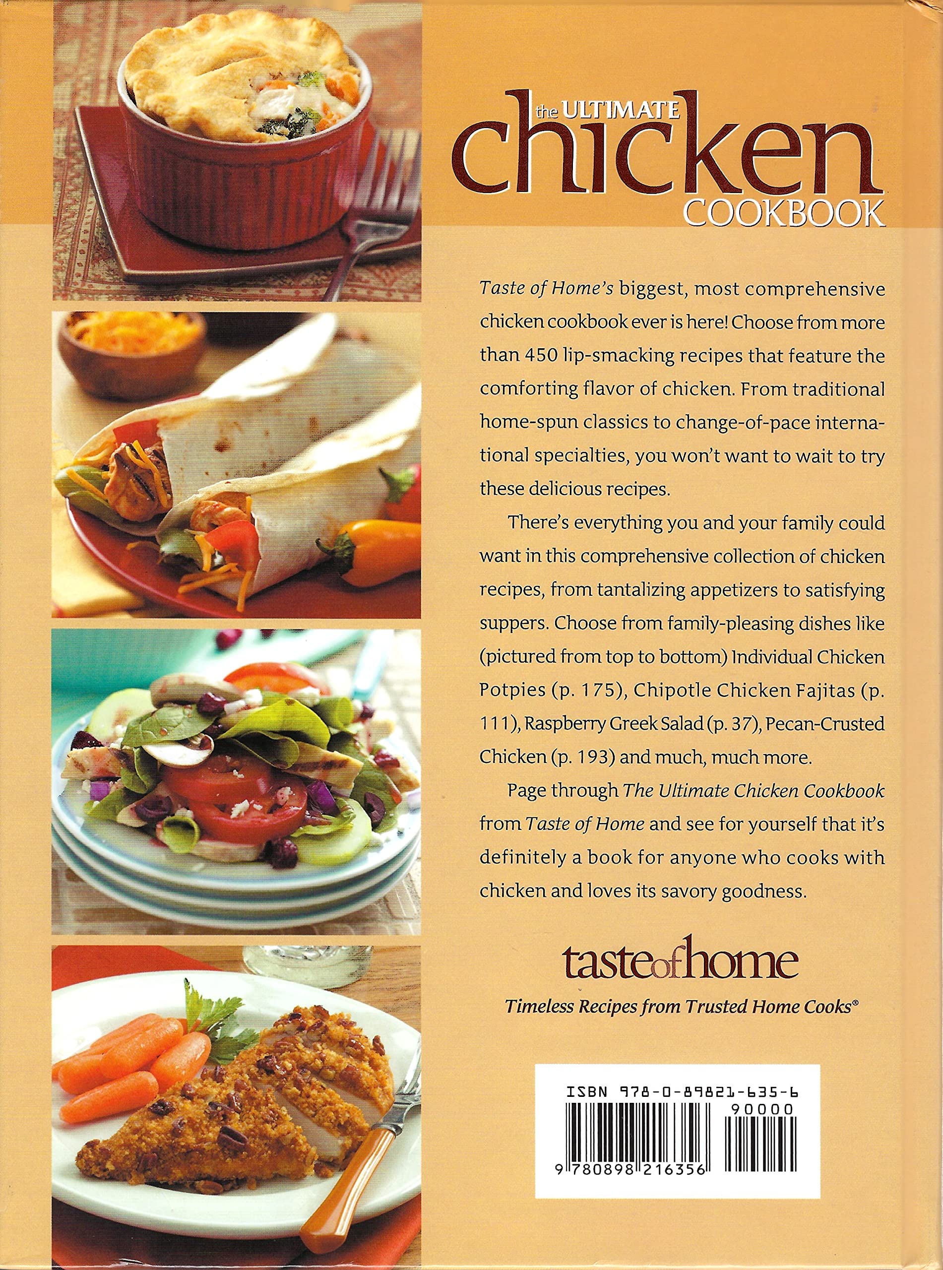 The Ultimate Taste of Home Chicken Cookbook used book depot