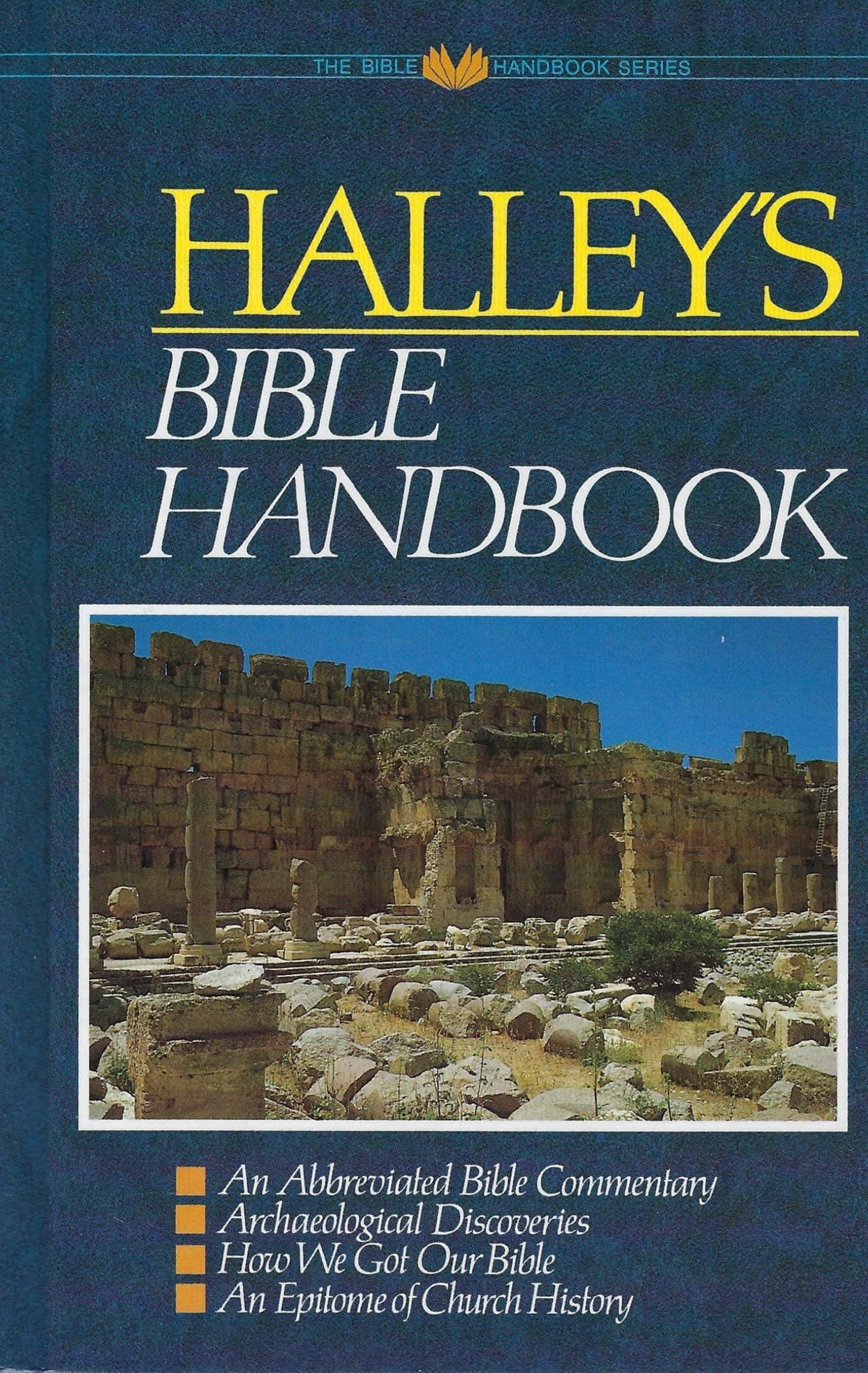 Halley's Bible Handbook: An Abbreviated Bible Commentary (Bible Handbook Series) used book depot