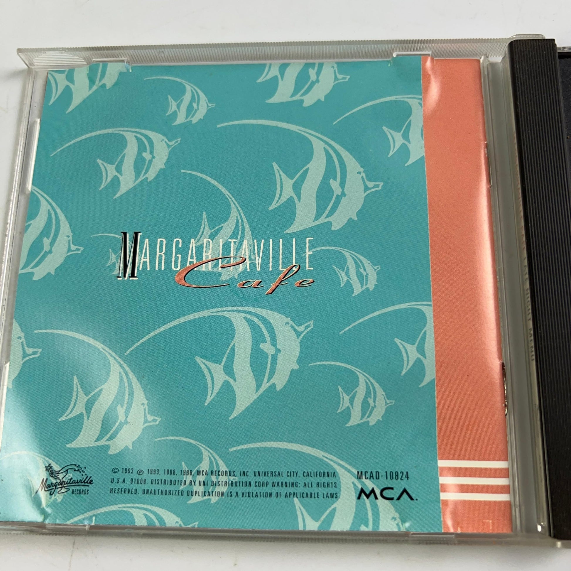 Margaritaville Cafe Late Night Menu used book depot