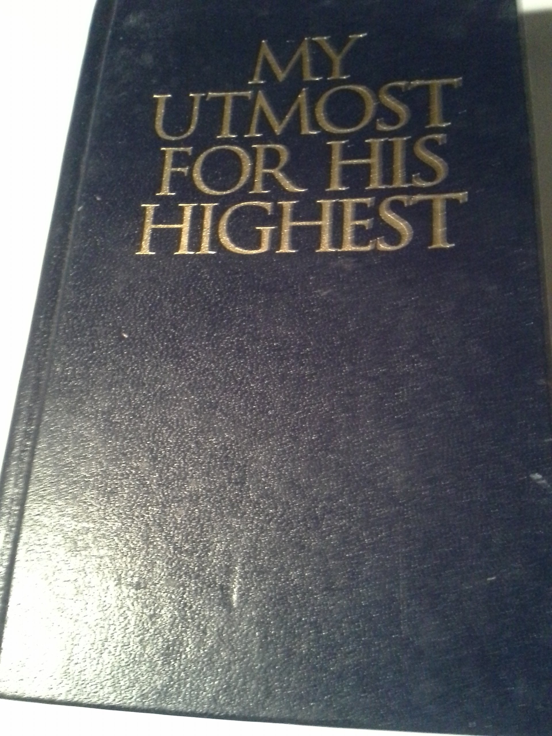 My Utmost for His Highest: Prayer Edition used book depot