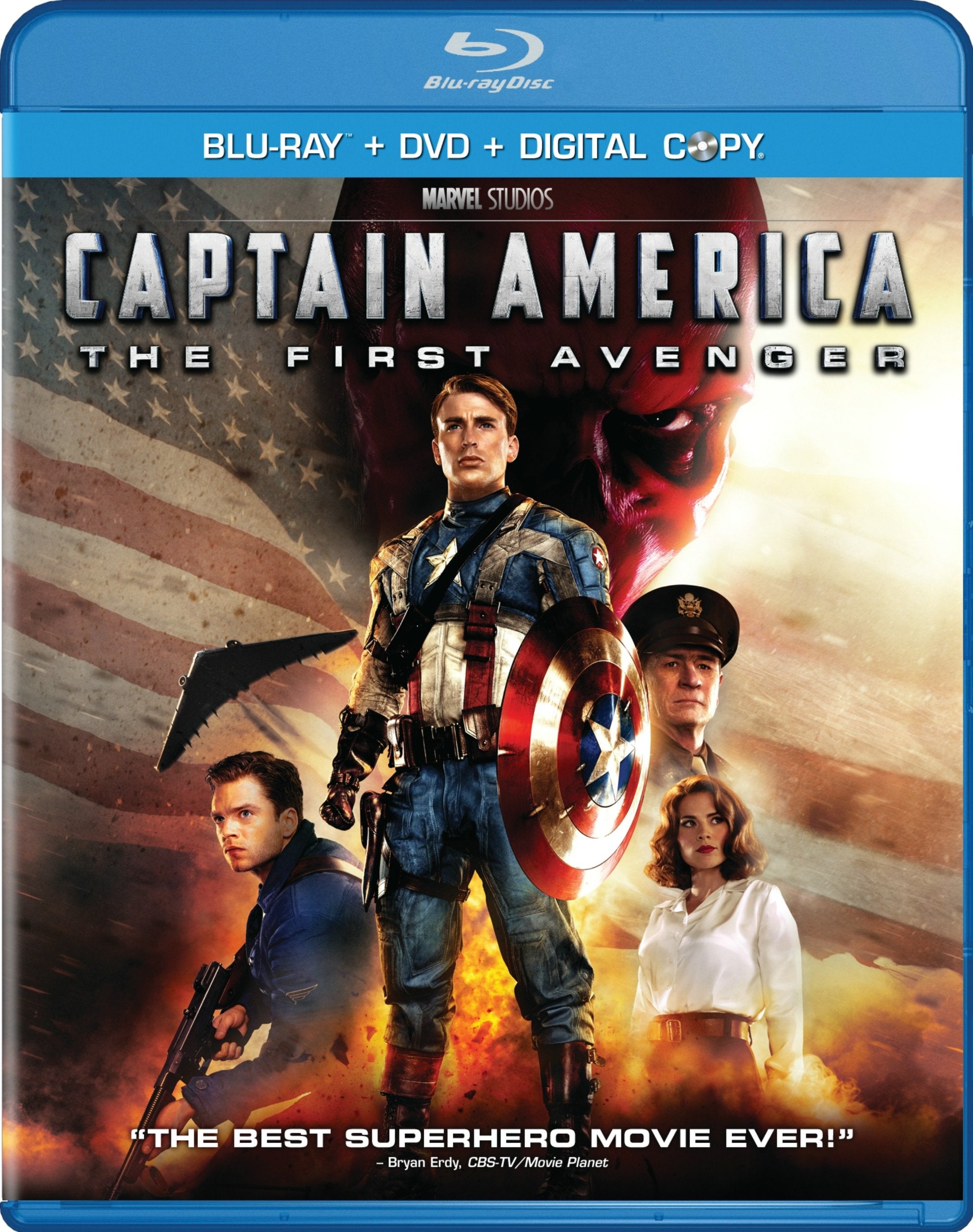 Captain America: The First Avenger (Two-Disc Blu-ray/DVD Combo + Digital Copy) used book depot