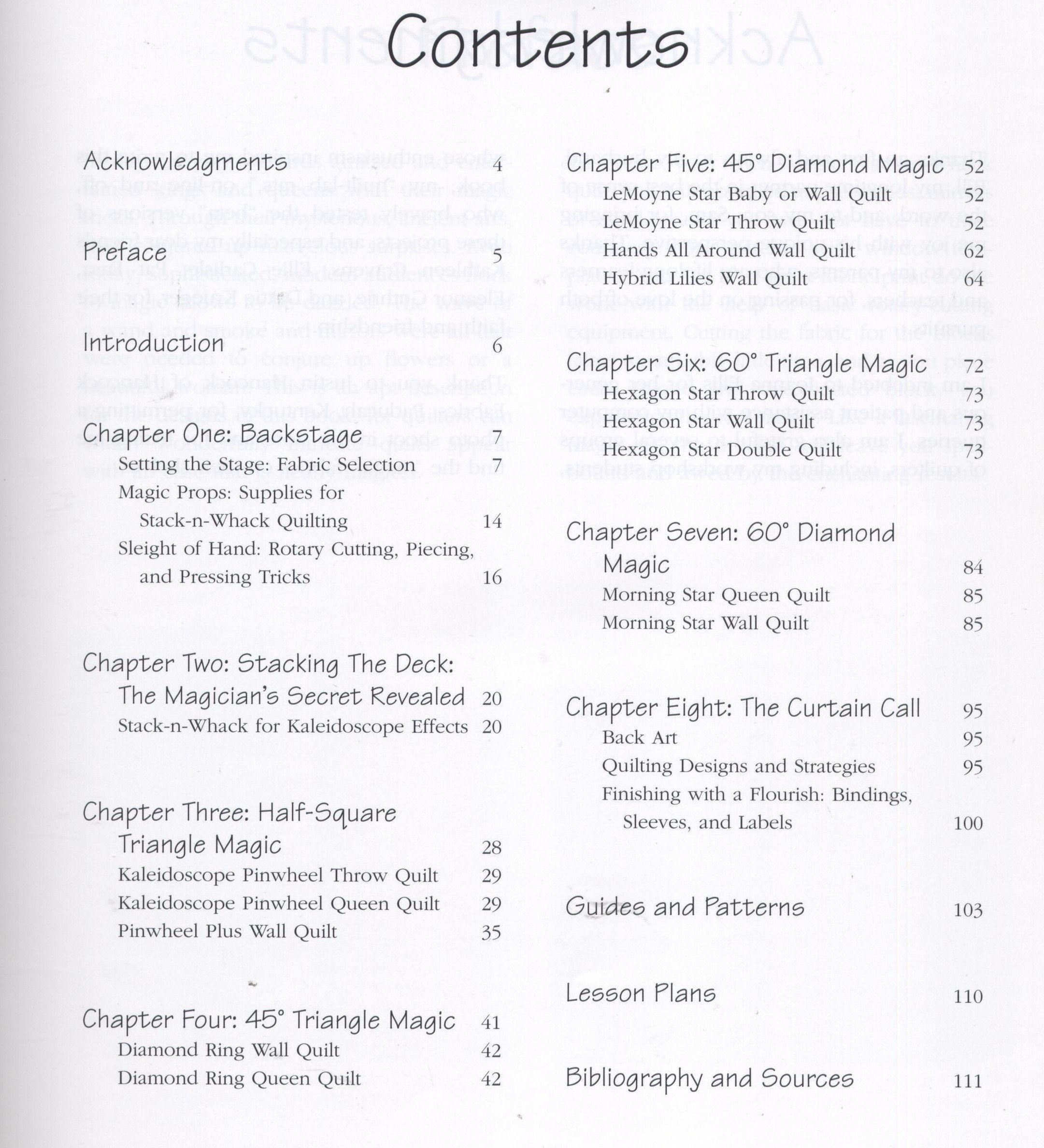 Magic Stack-n-Whack Quilts used book depot