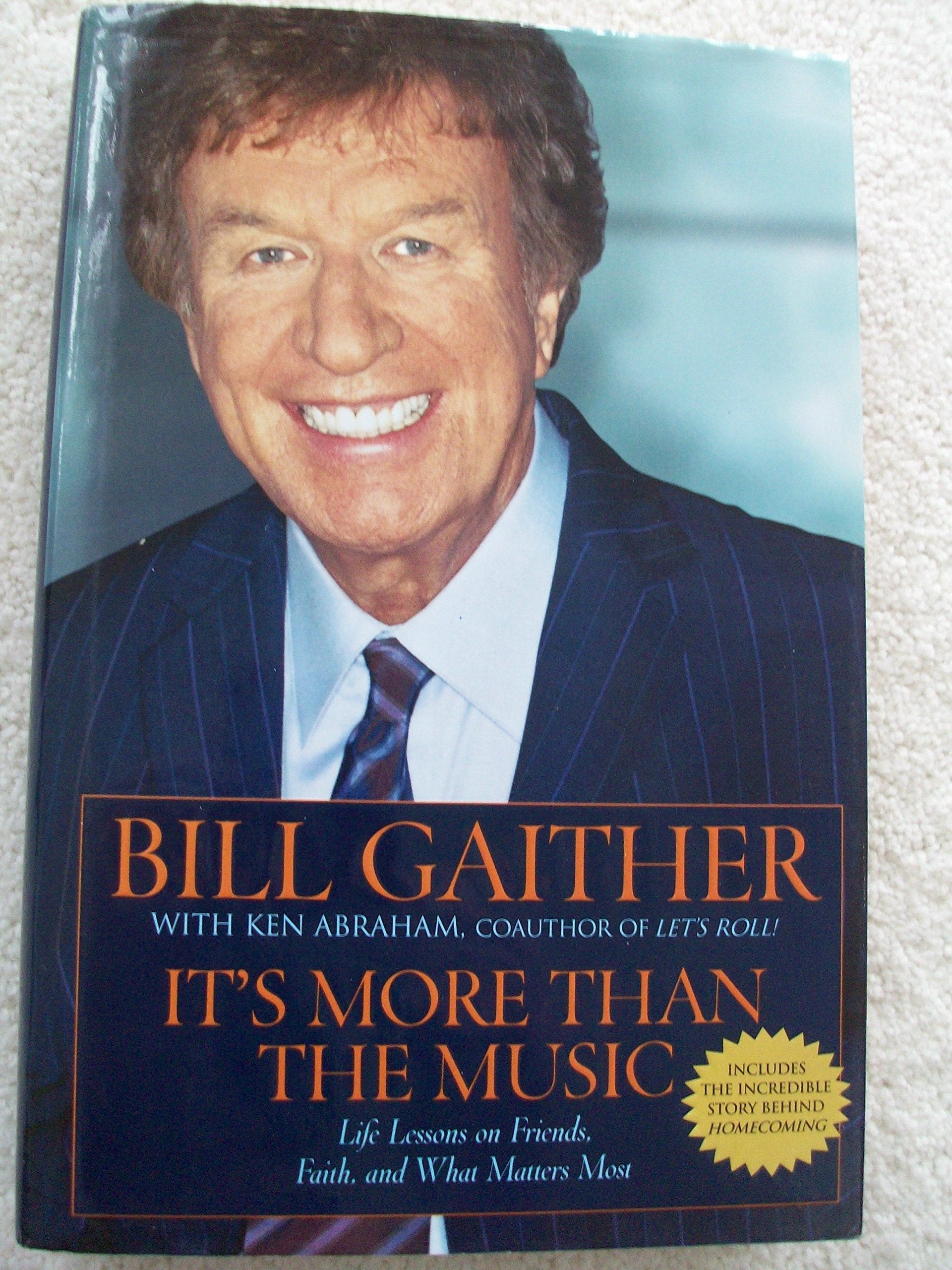 It's More Than the Music: Life Lessons on Friends, Faith, and What Matters Most used book depot