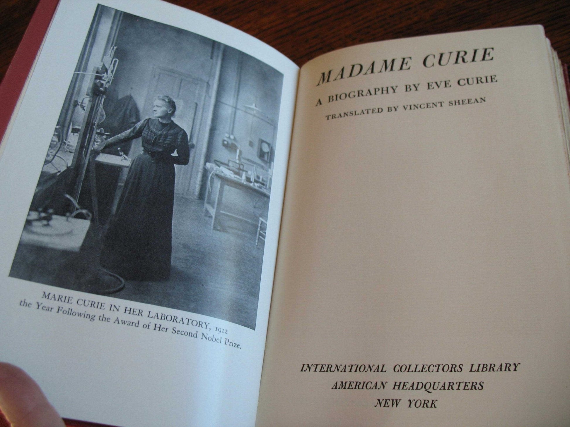 Madame Curie: A Biography used book depot