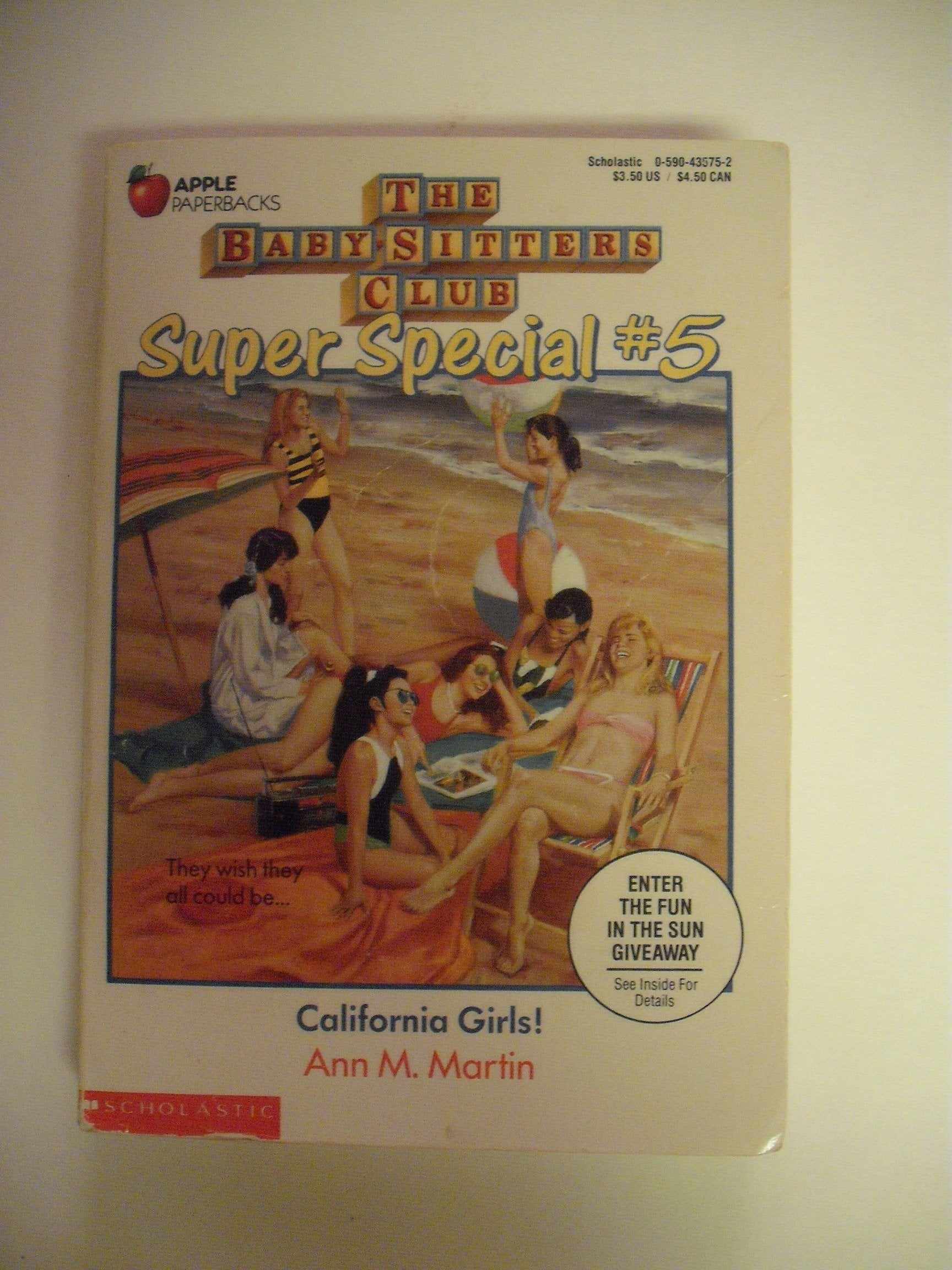 California Girls! (Baby-Sitters Club Super Special, 5) used book depot