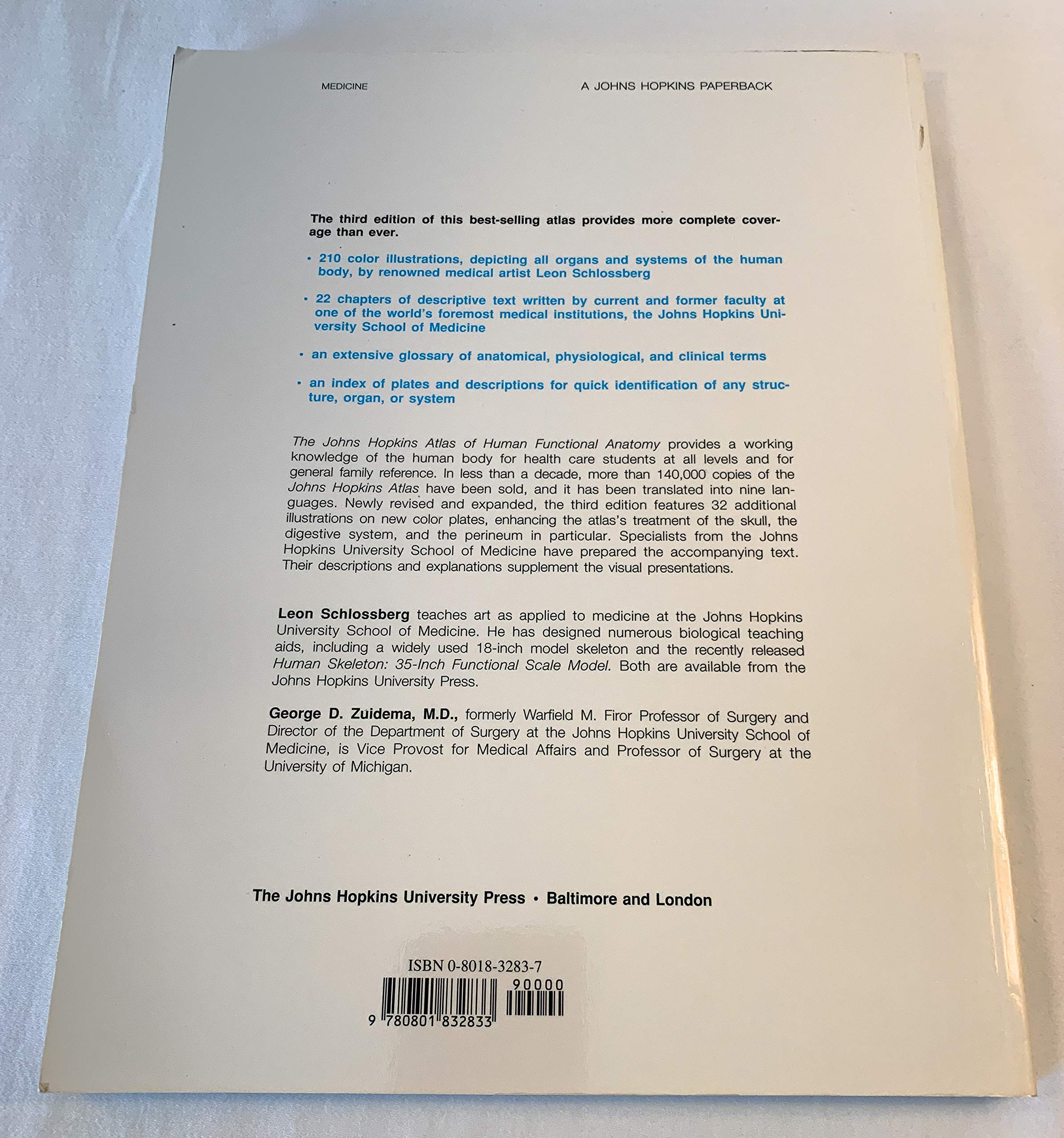 The Johns Hopkins Atlas of Human Functional Anatomy