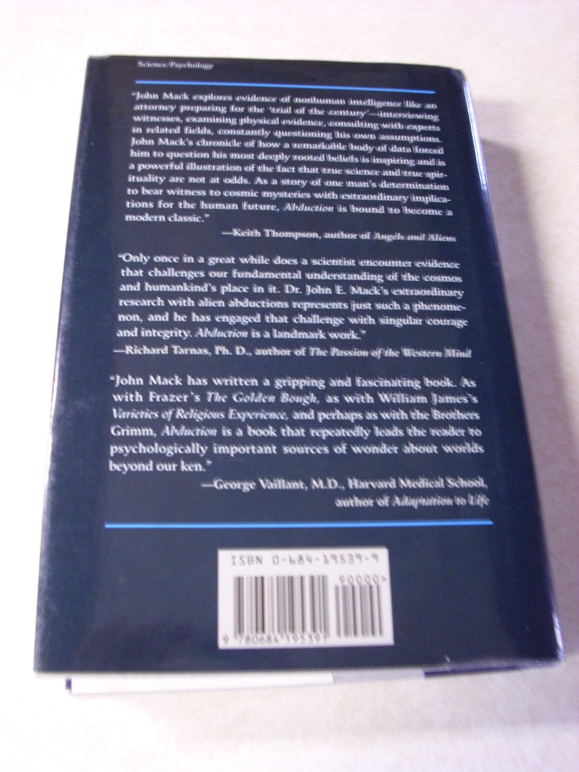 ABDUCTION: HUMAN ENCOUNTERS WITH ALIENS