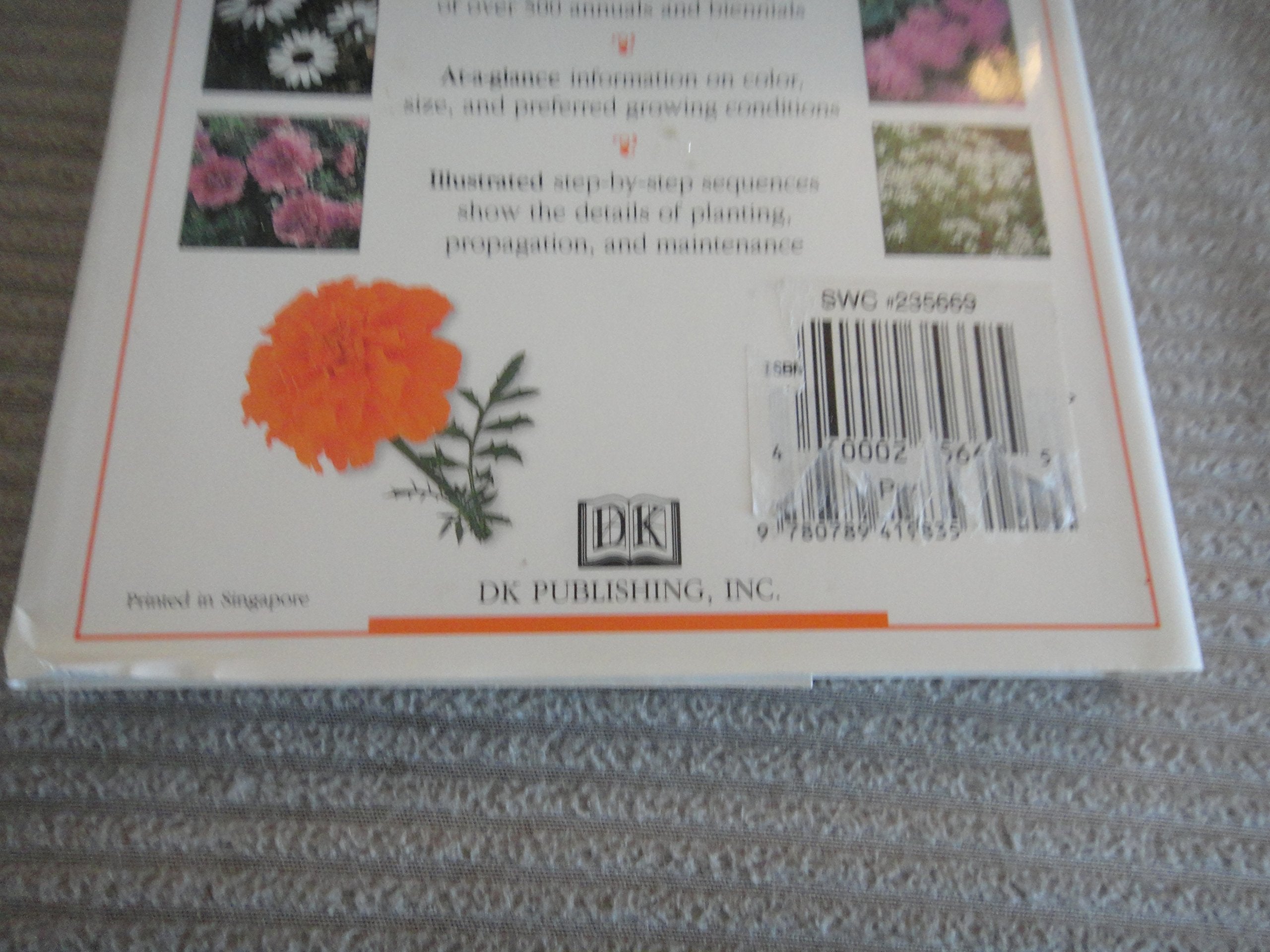 Eyewitness Garden Handbooks: Annuals and Biennials used book depot