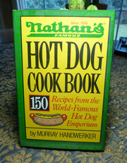 Nathan's Famous Hot Dog Cookbook used book depot
