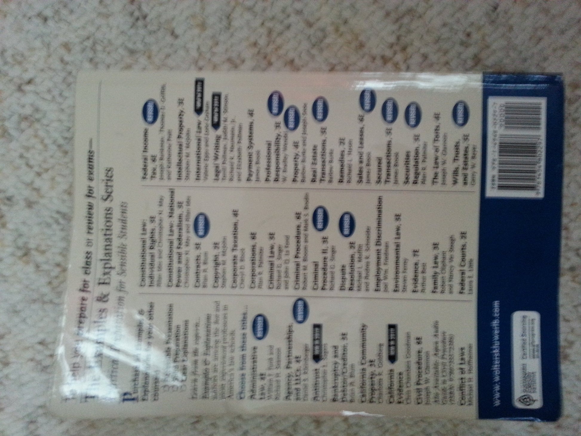 Property (Examples & Explanations) used book depot
